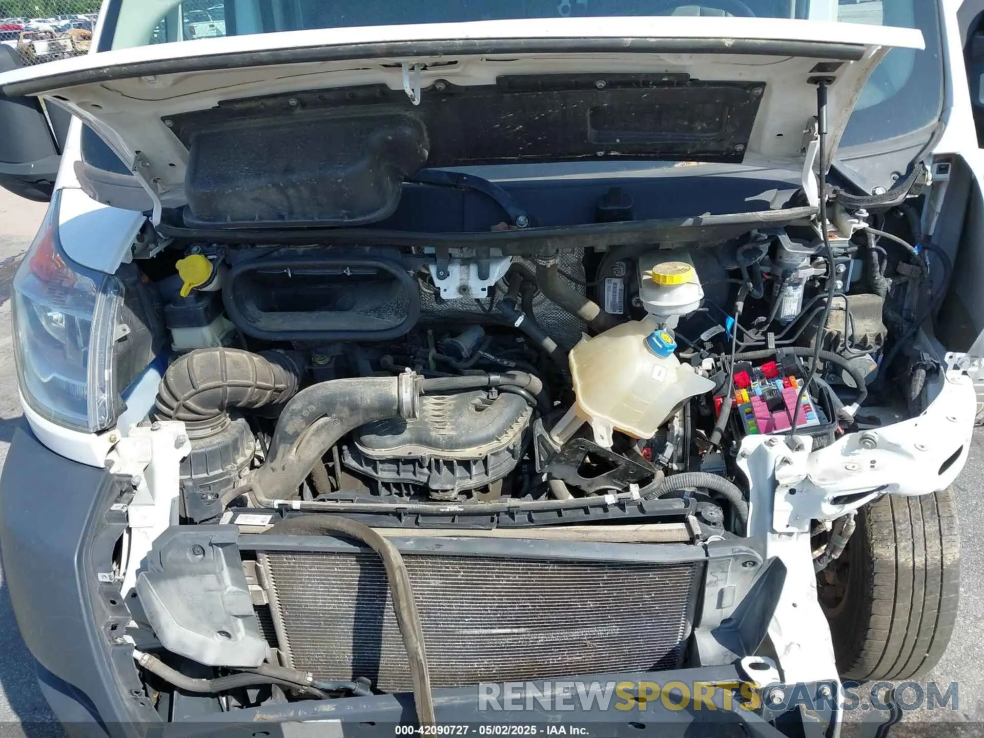 10 fotografías del automóvil dañado 3C6URVJG5KE508028 RAM PROMASTER 3500 2019