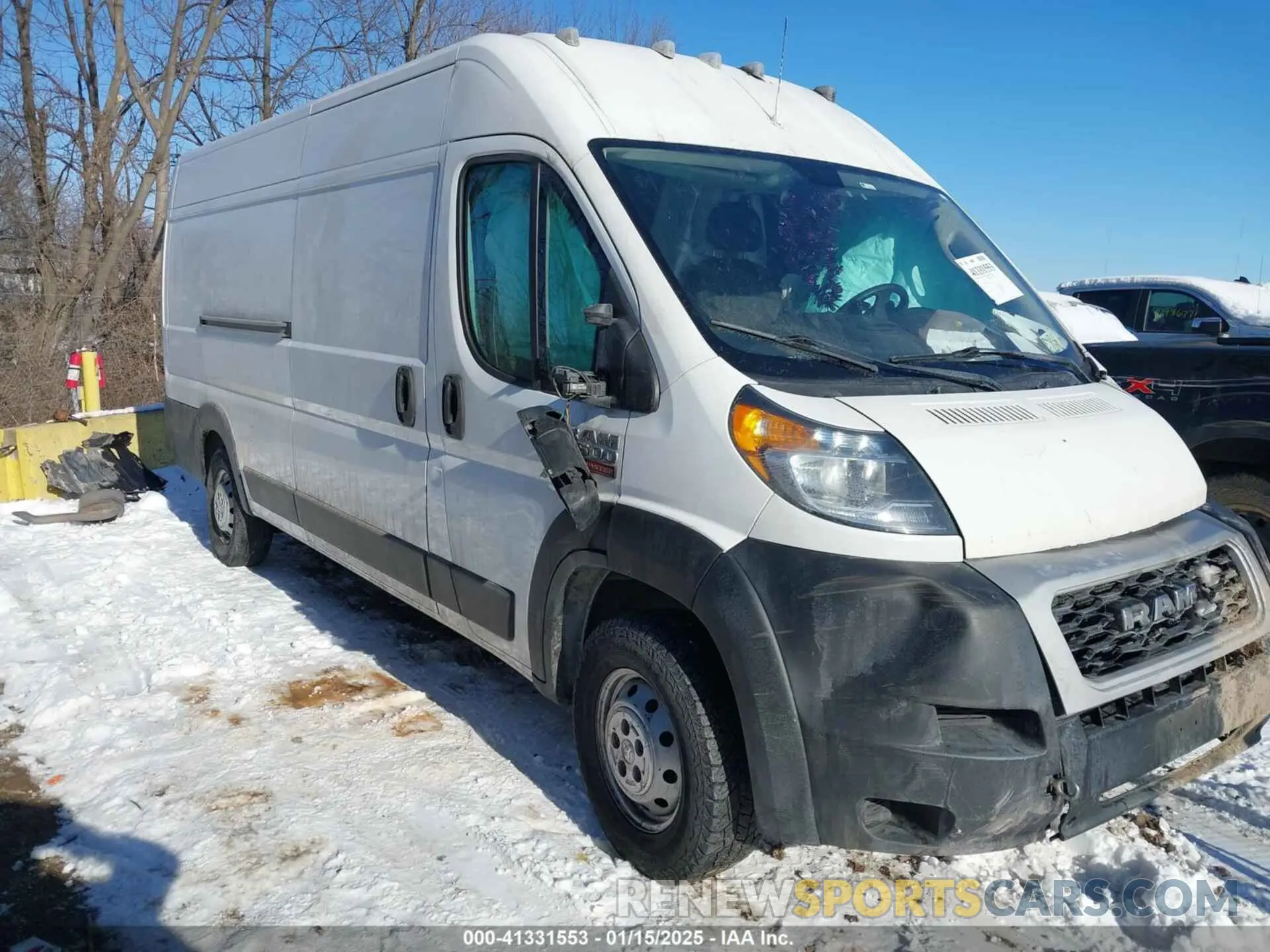 1 fotografías del automóvil dañado 3C6URVJGXLE122352 RAM PROMASTER 3500 2020