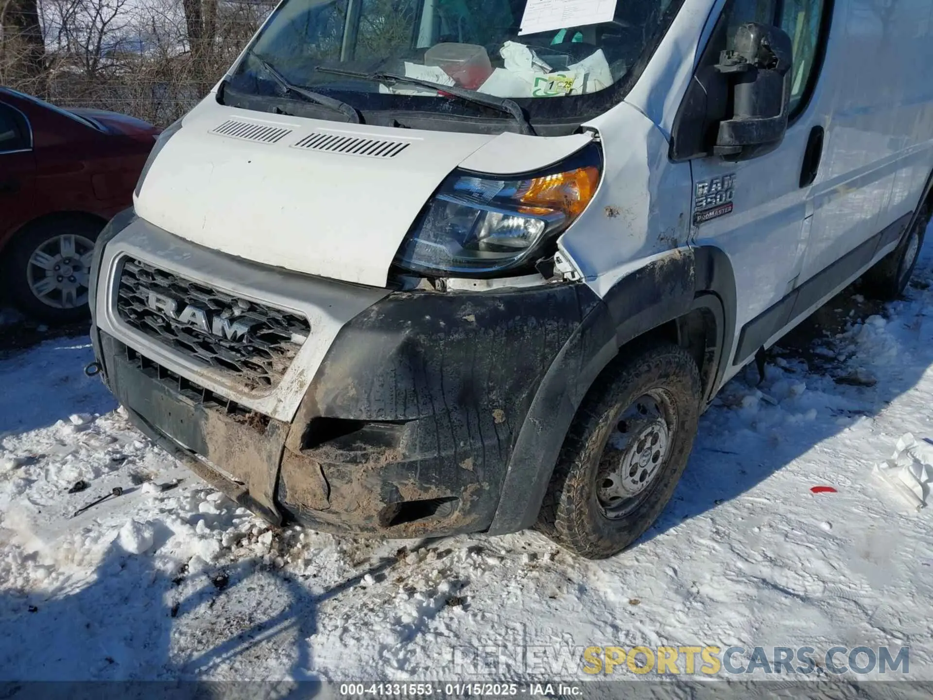 6 fotografías del automóvil dañado 3C6URVJGXLE122352 RAM PROMASTER 3500 2020