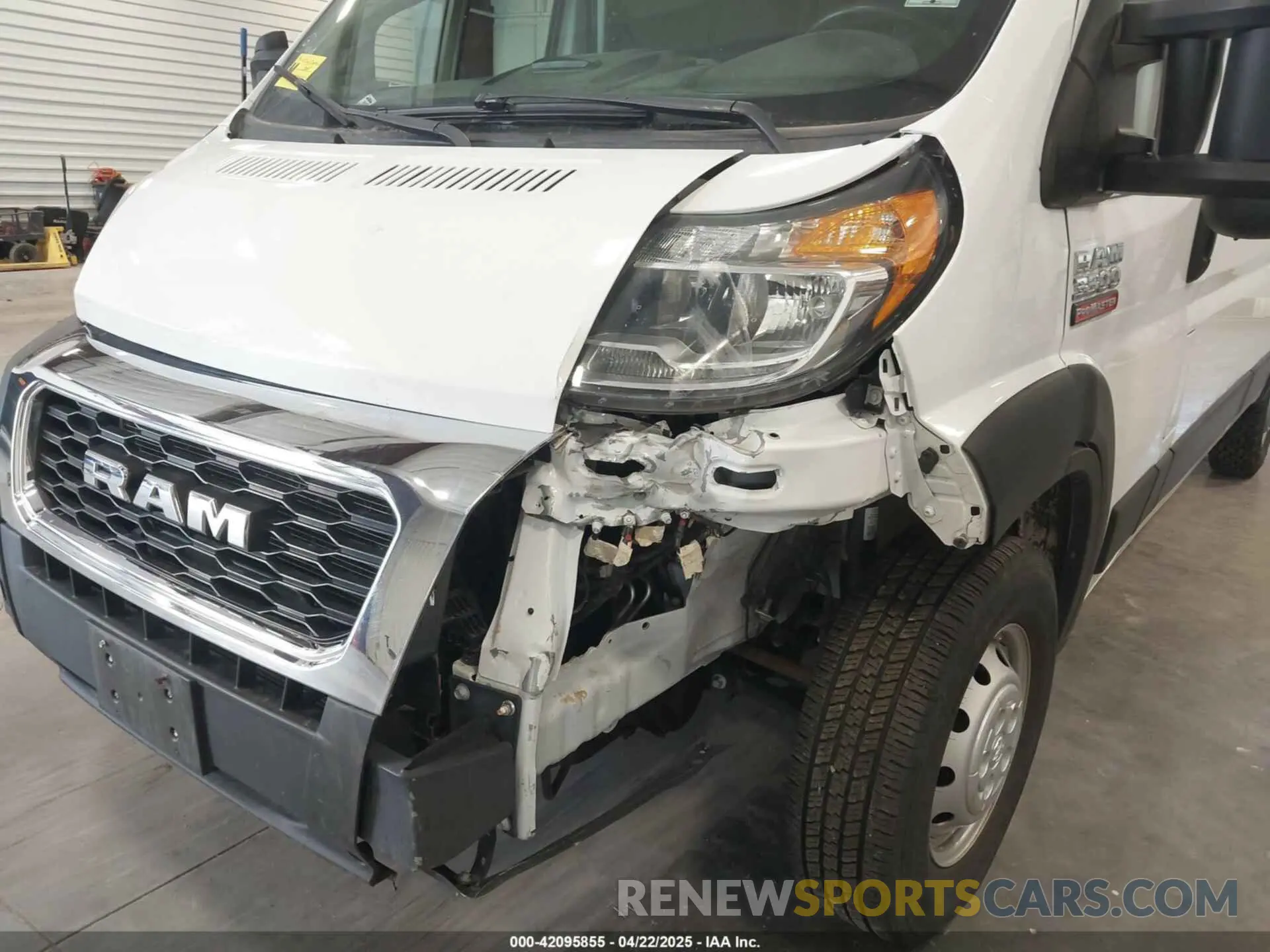 6 fotografías del automóvil dañado 3C6MRVHG8ME537399 RAM PROMASTER 3500 2021