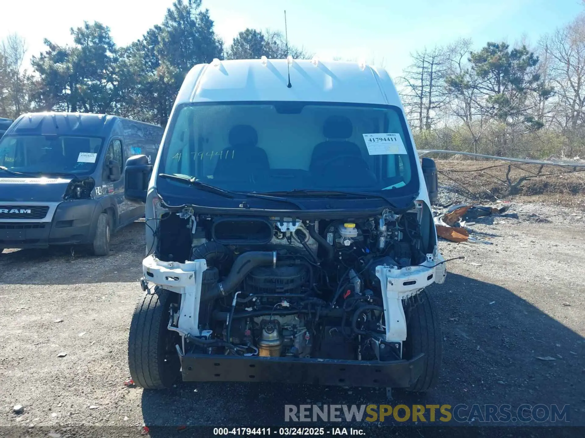 13 fotografías del automóvil dañado 3C6MRVJG0ME520526 RAM PROMASTER 3500 2021