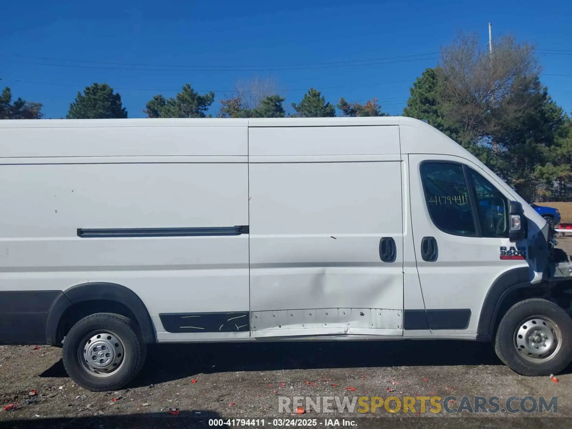 14 fotografías del automóvil dañado 3C6MRVJG0ME520526 RAM PROMASTER 3500 2021