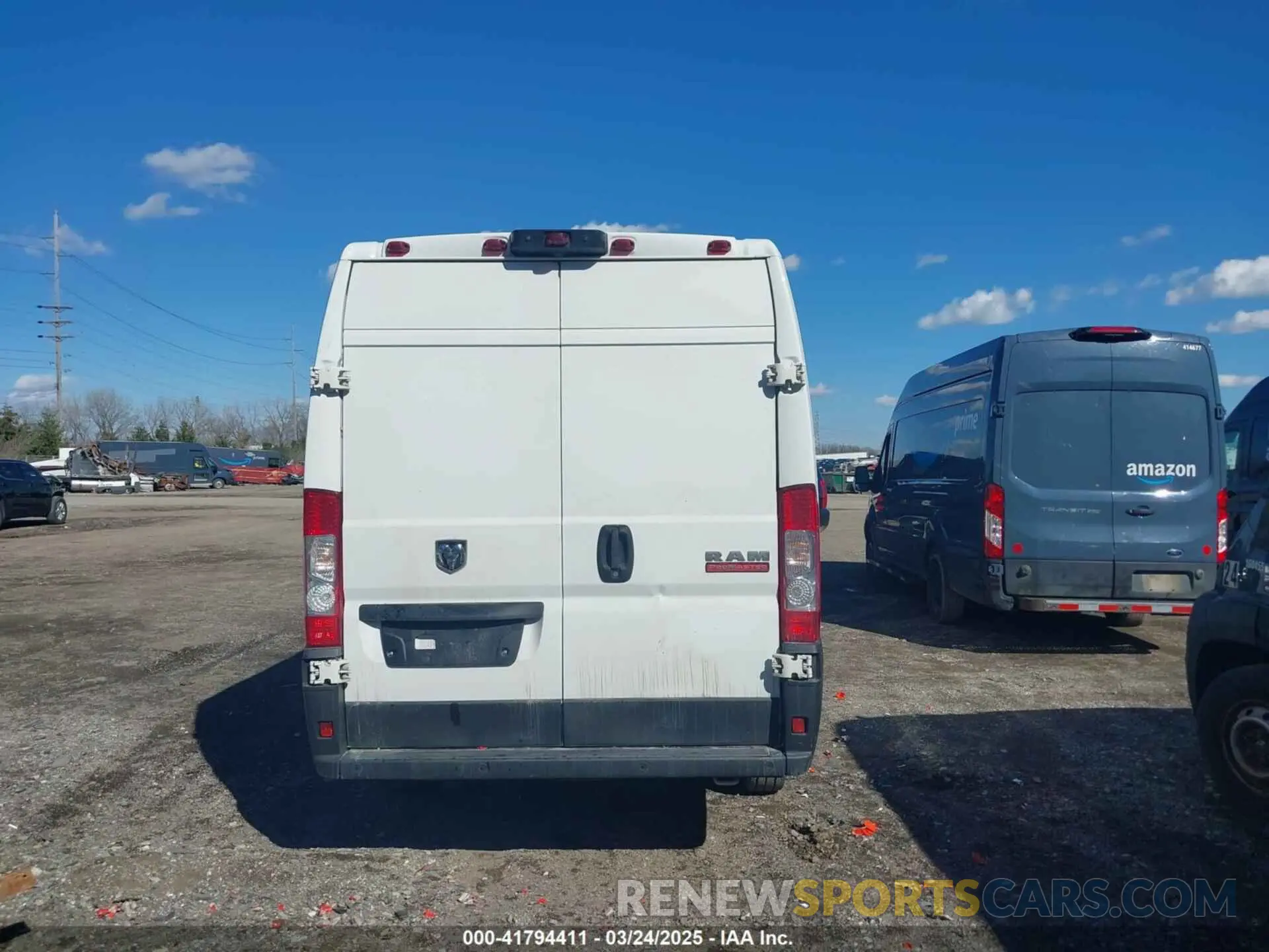 17 fotografías del automóvil dañado 3C6MRVJG0ME520526 RAM PROMASTER 3500 2021