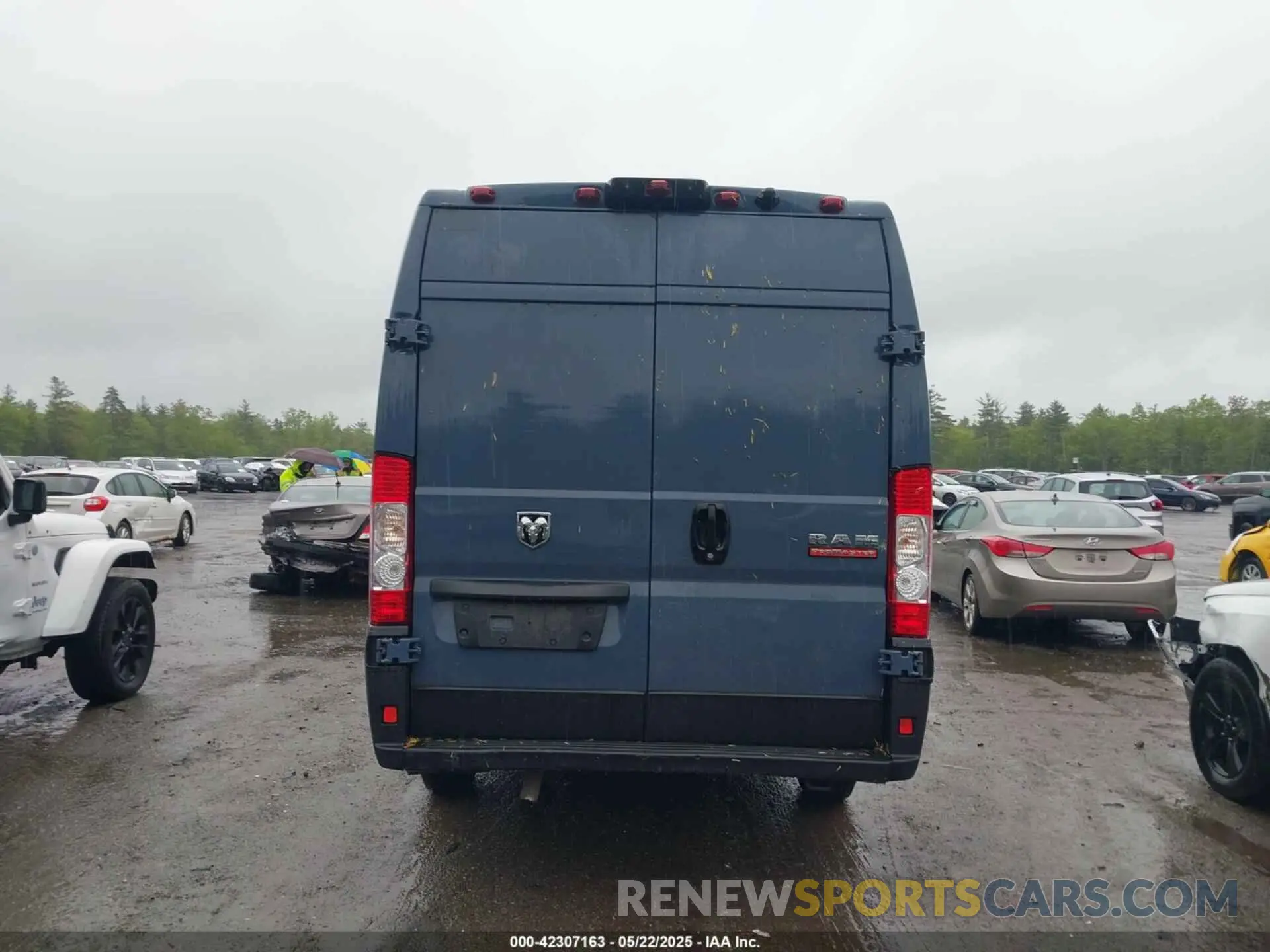 17 fotografías del automóvil dañado 3C6MRVJG0ME574229 RAM PROMASTER 3500 2021