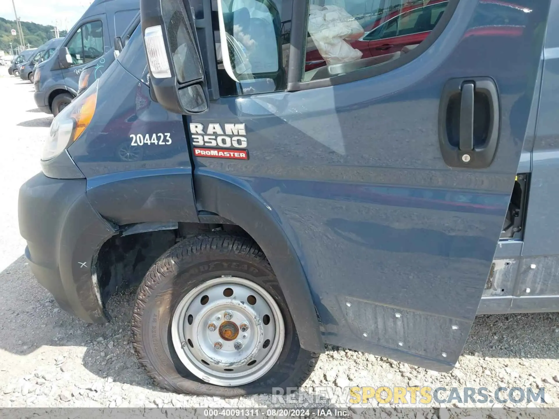 11 fotografías del automóvil dañado 3C6MRVJG4ME586433 RAM PROMASTER 3500 2021