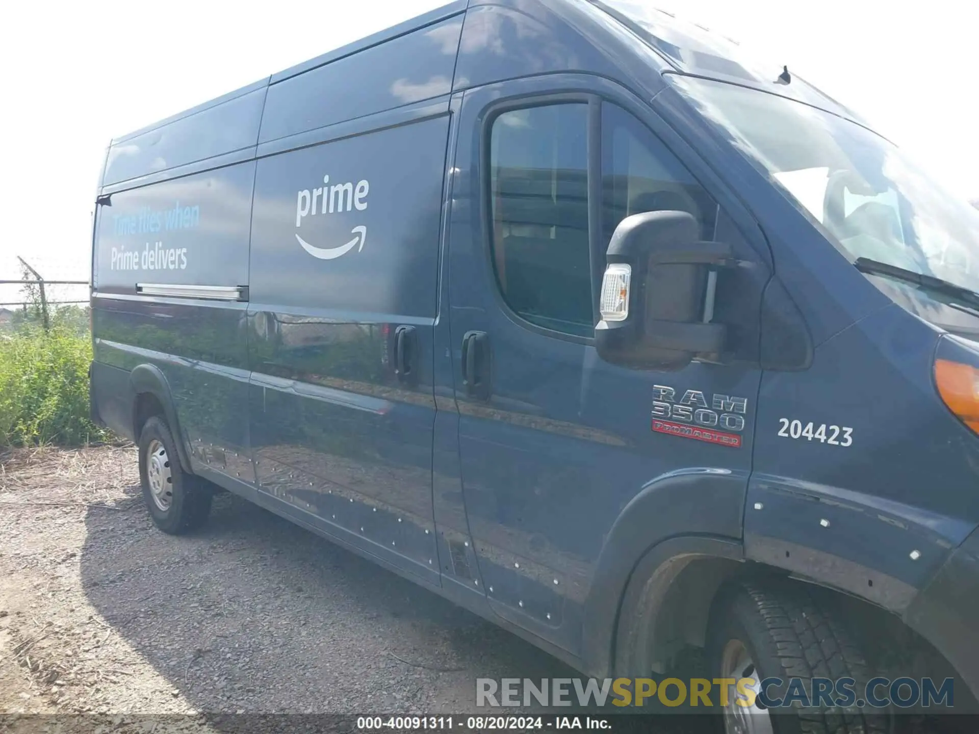 13 fotografías del automóvil dañado 3C6MRVJG4ME586433 RAM PROMASTER 3500 2021