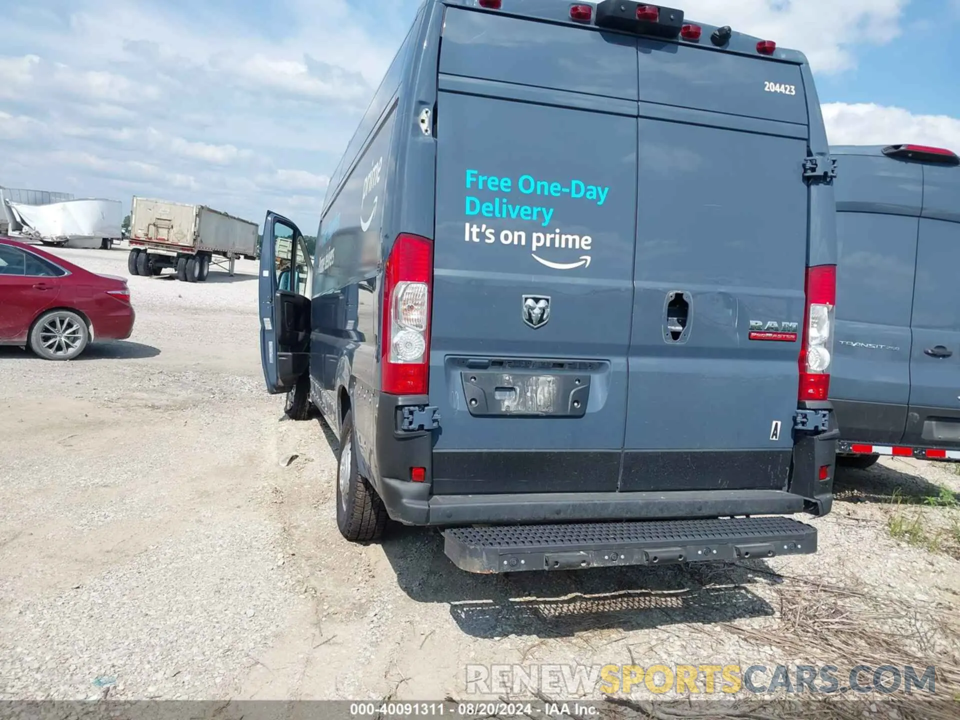 15 fotografías del automóvil dañado 3C6MRVJG4ME586433 RAM PROMASTER 3500 2021