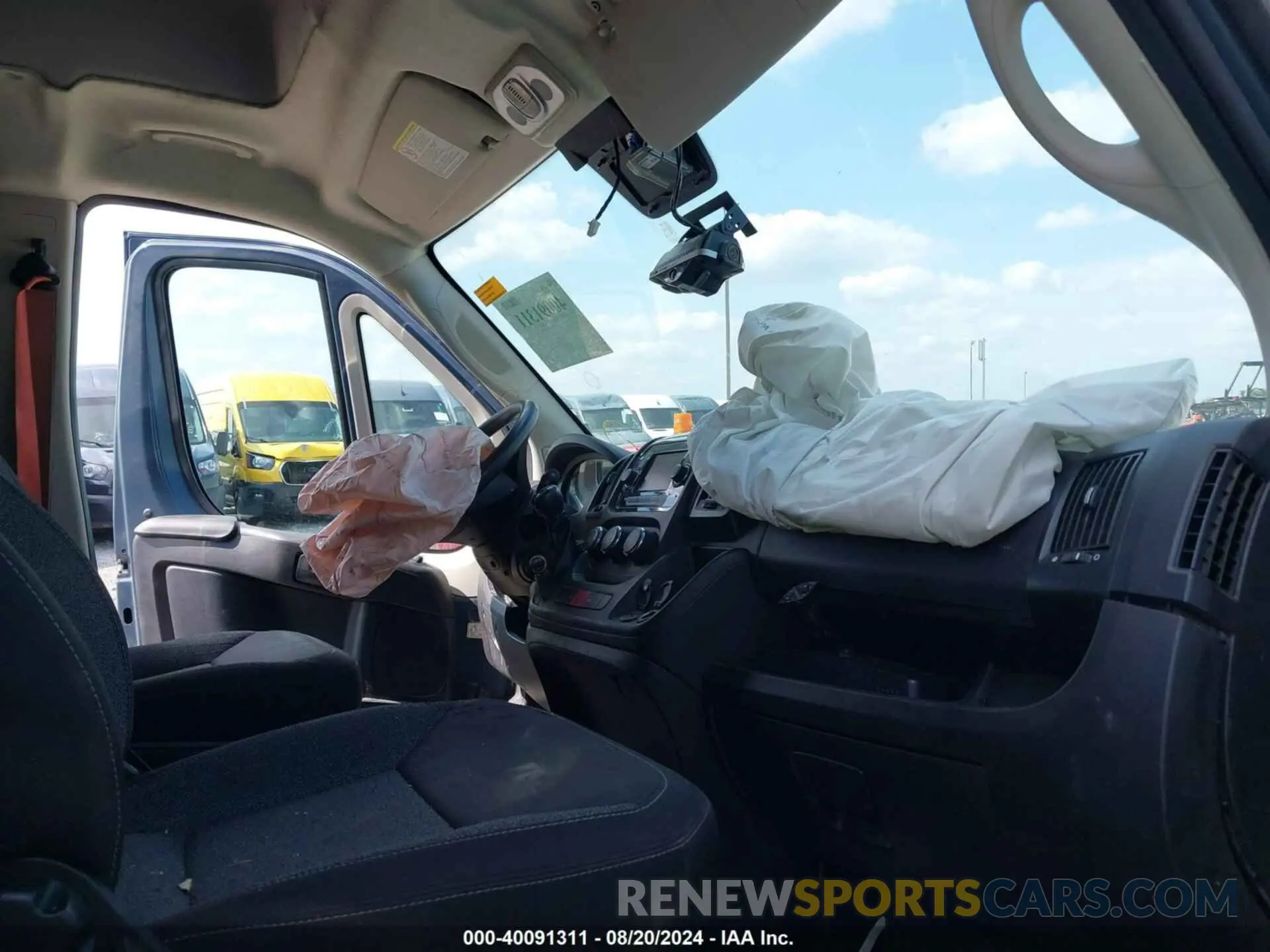 7 fotografías del automóvil dañado 3C6MRVJG4ME586433 RAM PROMASTER 3500 2021