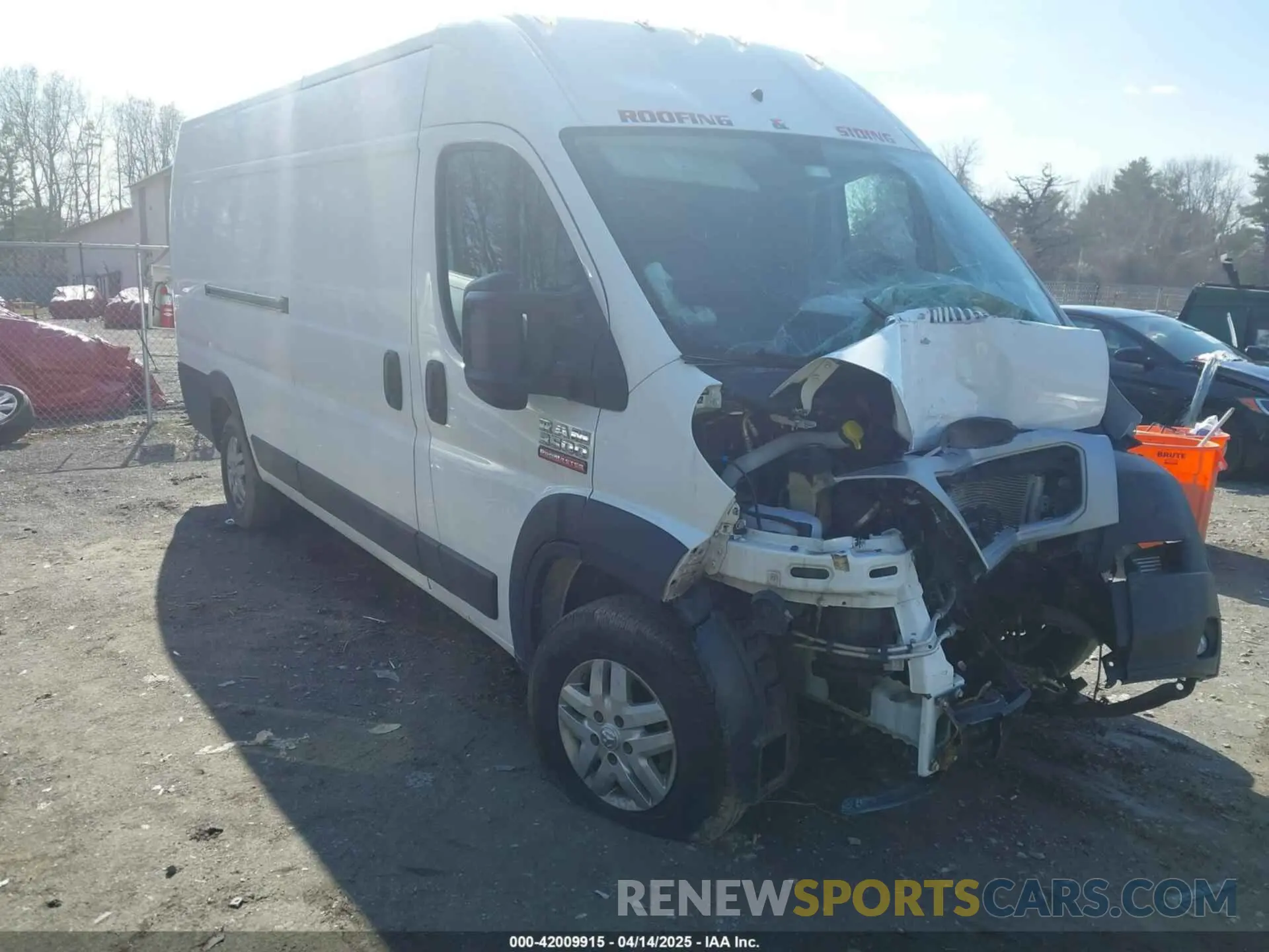 1 fotografías del automóvil dañado 3C6MRVJG5ME511742 RAM PROMASTER 3500 2021