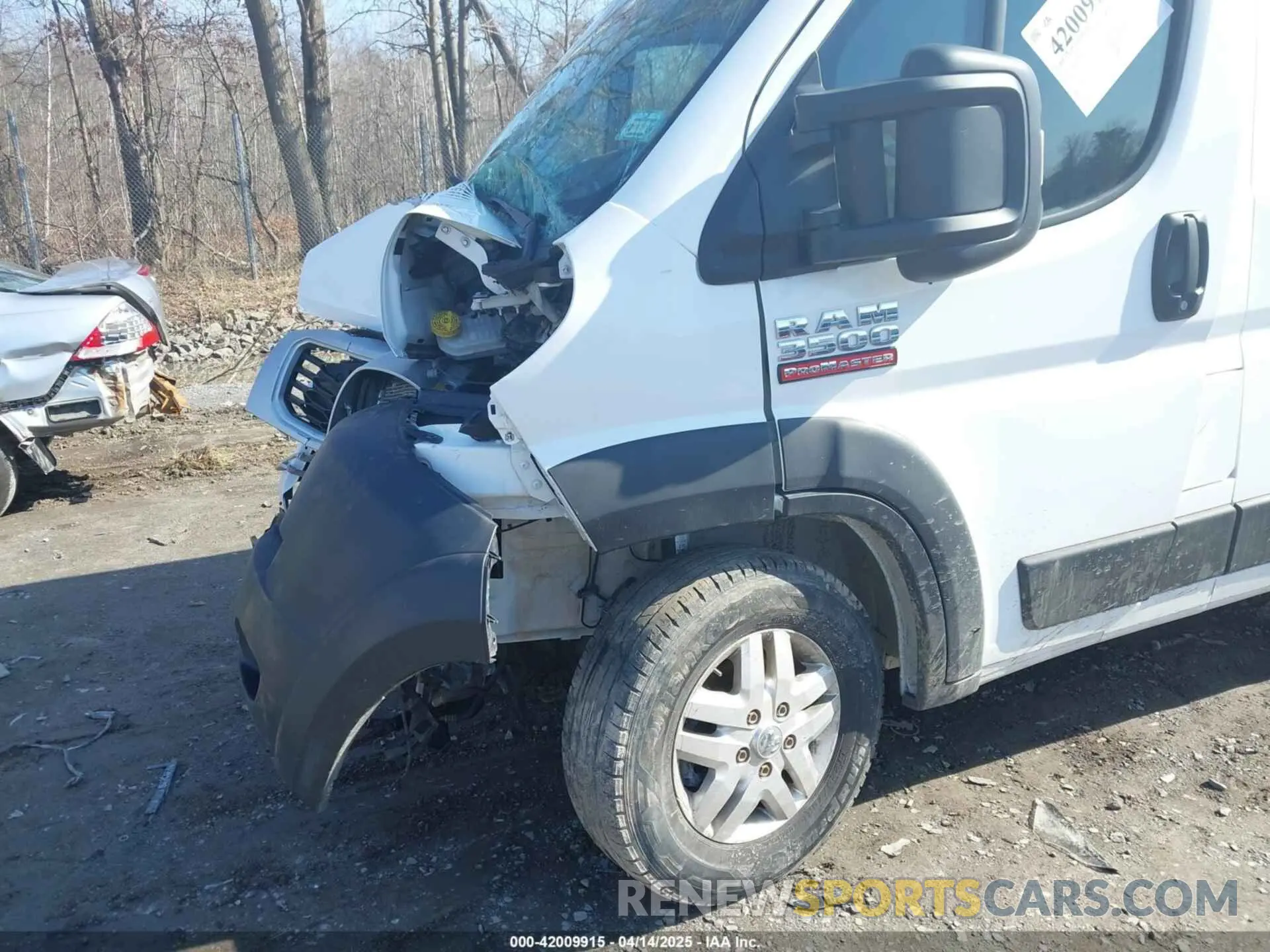 18 fotografías del automóvil dañado 3C6MRVJG5ME511742 RAM PROMASTER 3500 2021