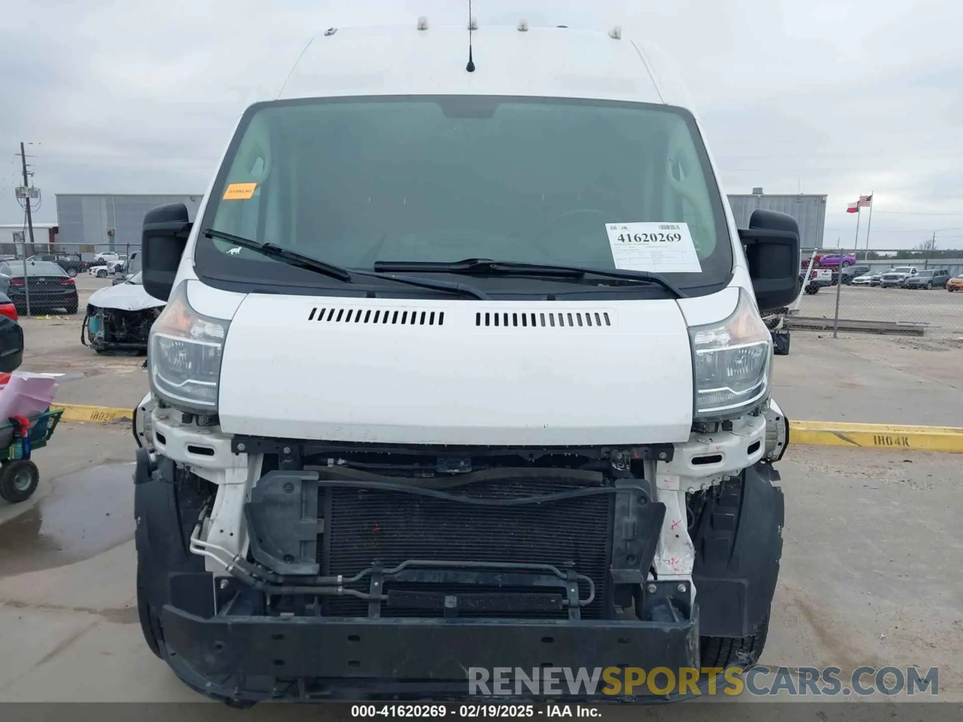 12 fotografías del automóvil dañado 3C6MRVJG6ME551859 RAM PROMASTER 3500 2021