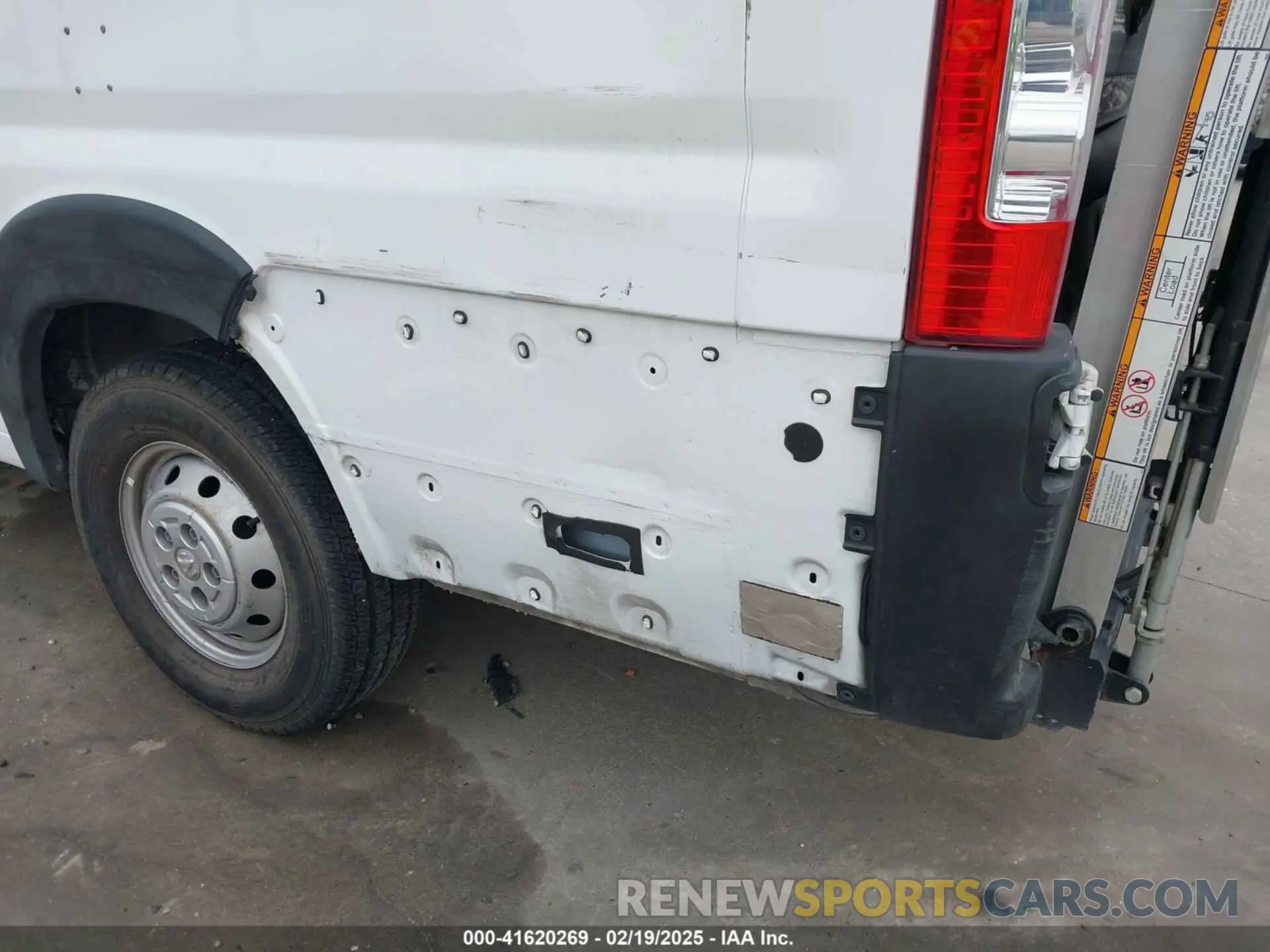 19 fotografías del automóvil dañado 3C6MRVJG6ME551859 RAM PROMASTER 3500 2021