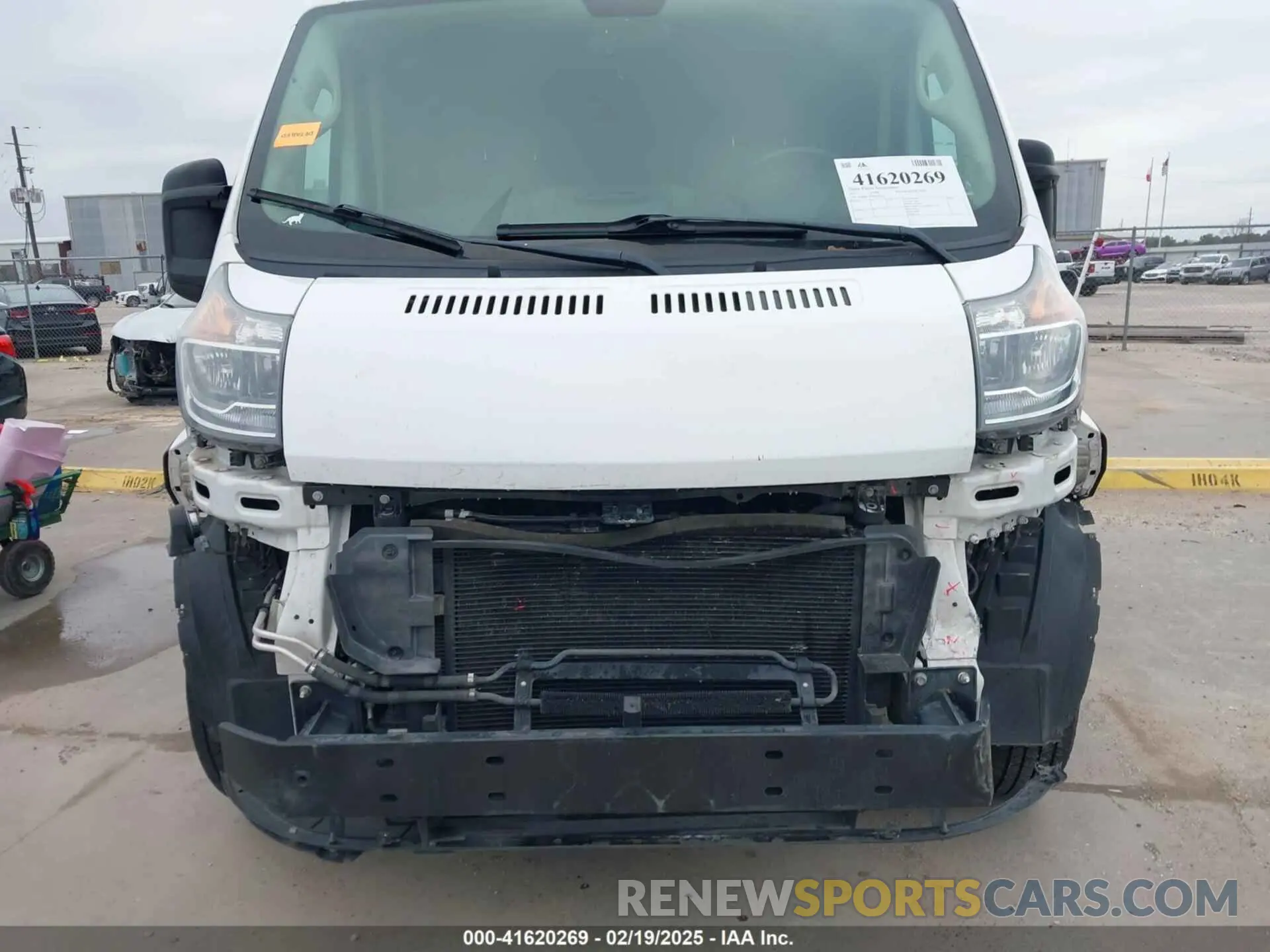 6 fotografías del automóvil dañado 3C6MRVJG6ME551859 RAM PROMASTER 3500 2021