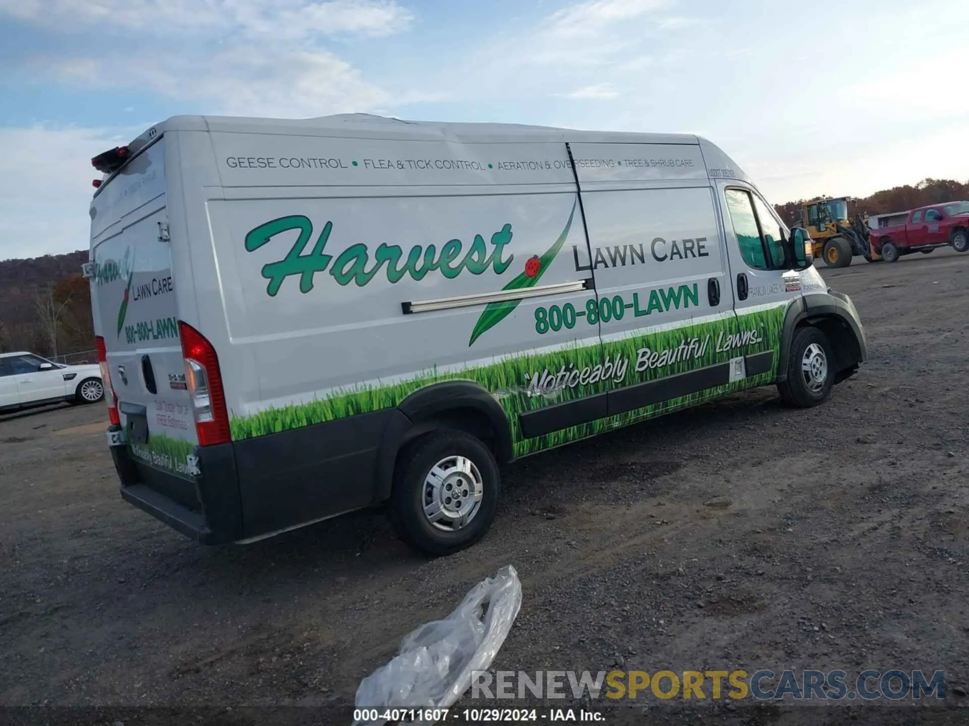 4 fotografías del automóvil dañado 3C6MRVJG6ME558343 RAM PROMASTER 3500 2021
