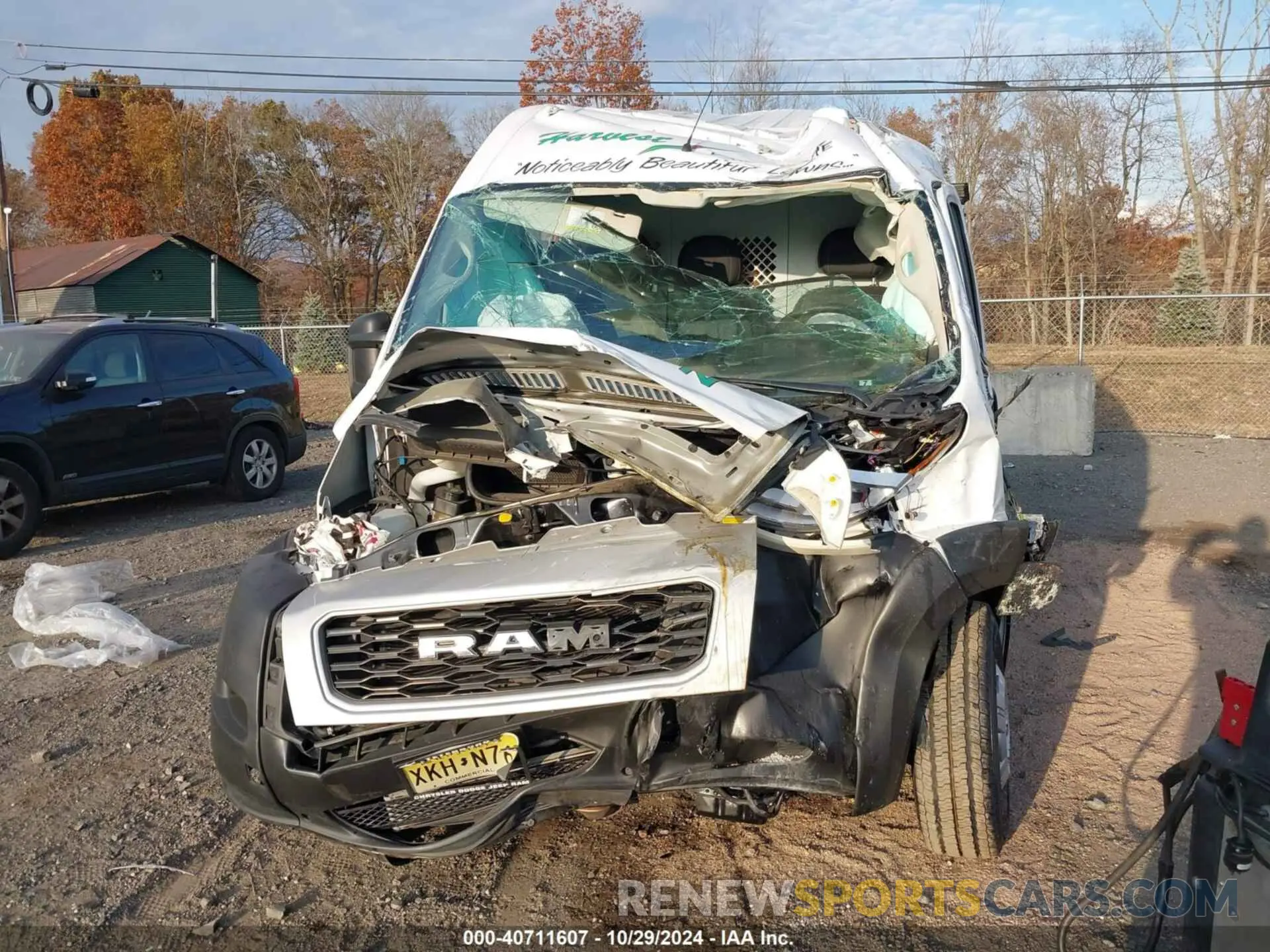 6 fotografías del automóvil dañado 3C6MRVJG6ME558343 RAM PROMASTER 3500 2021