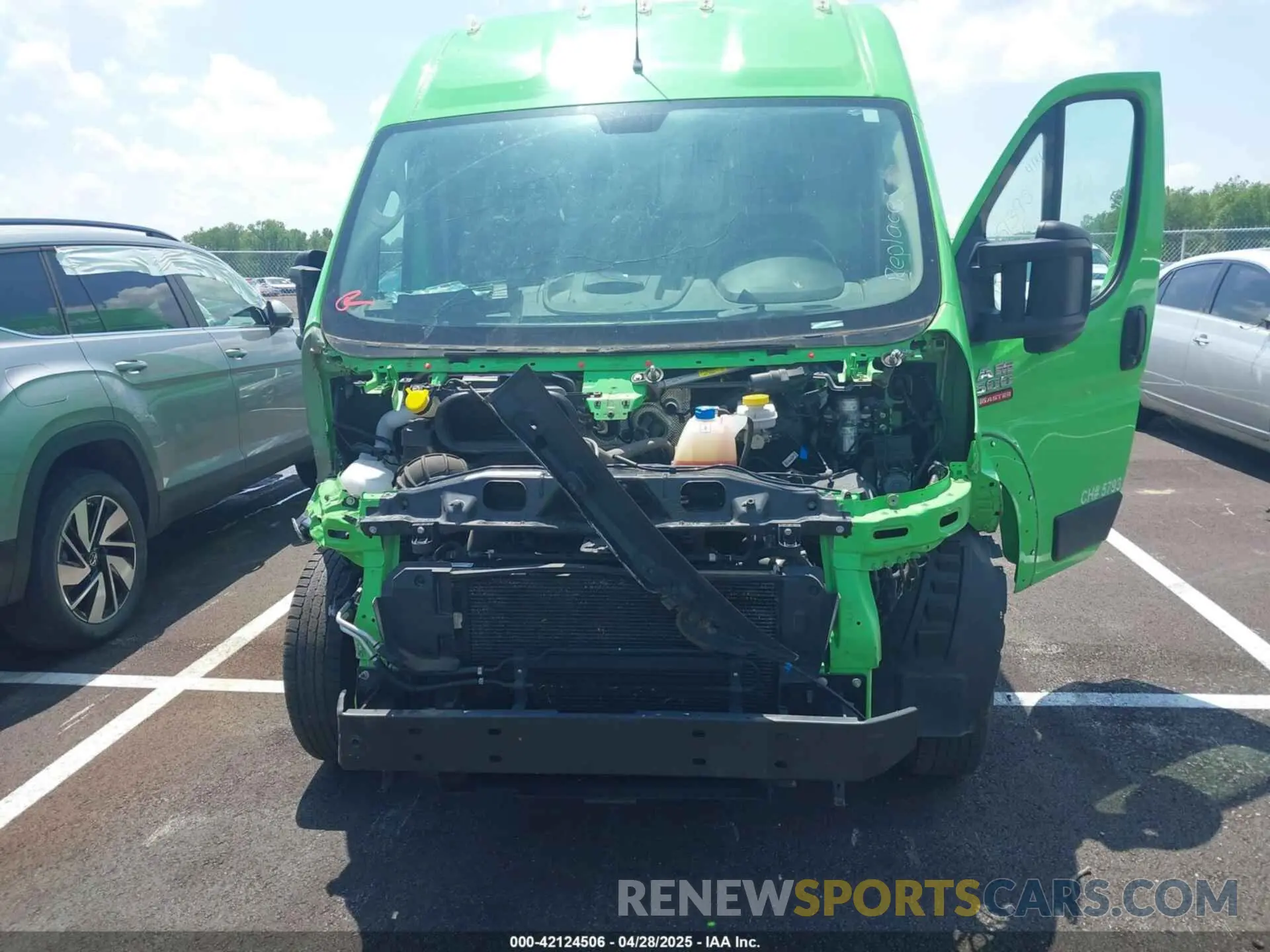 10 fotografías del automóvil dañado 3C6MRVJG7ME545200 RAM PROMASTER 3500 2021