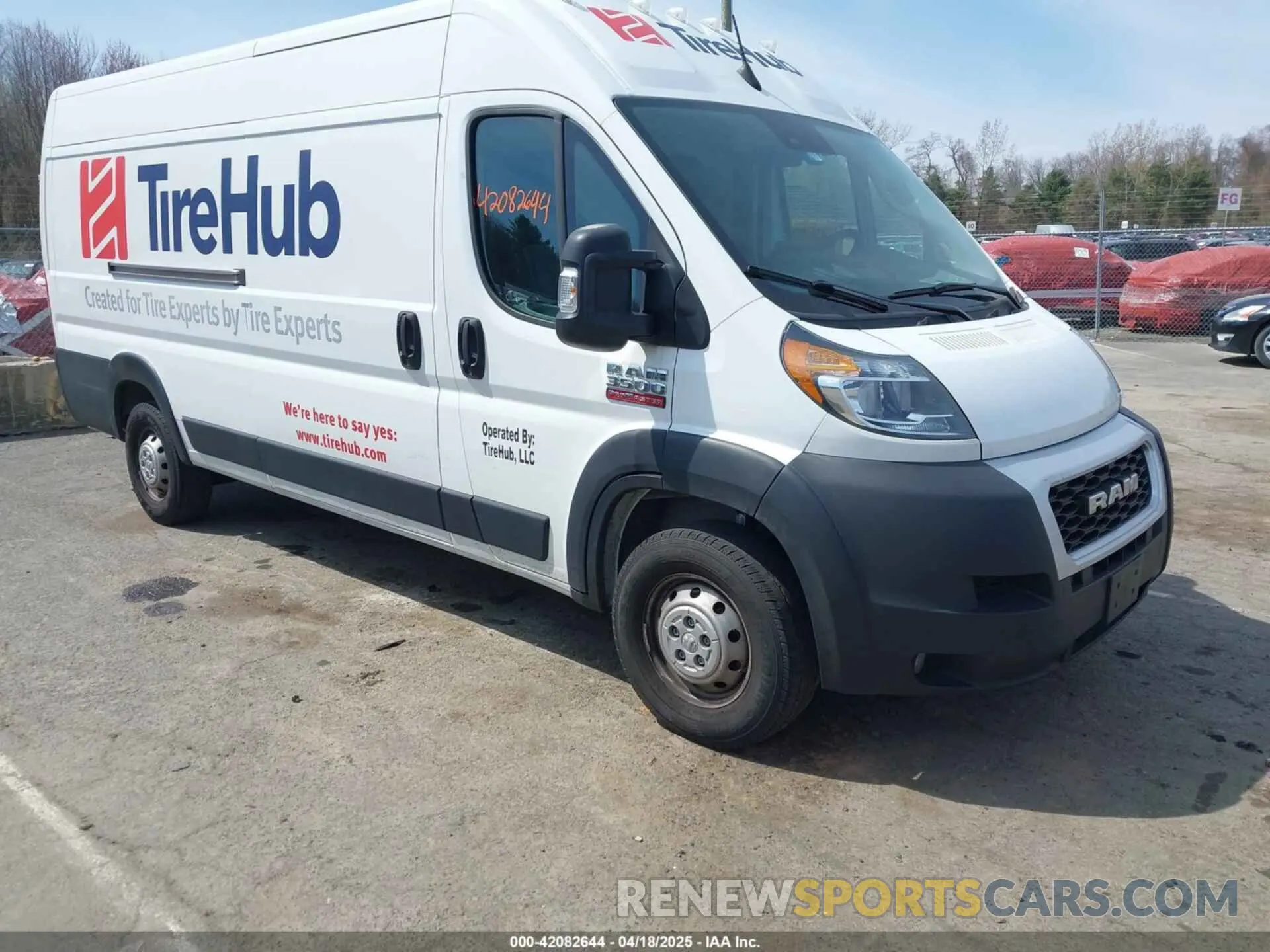 1 fotografías del automóvil dañado 3C6MRVJG4NE111866 RAM PROMASTER 3500 2022