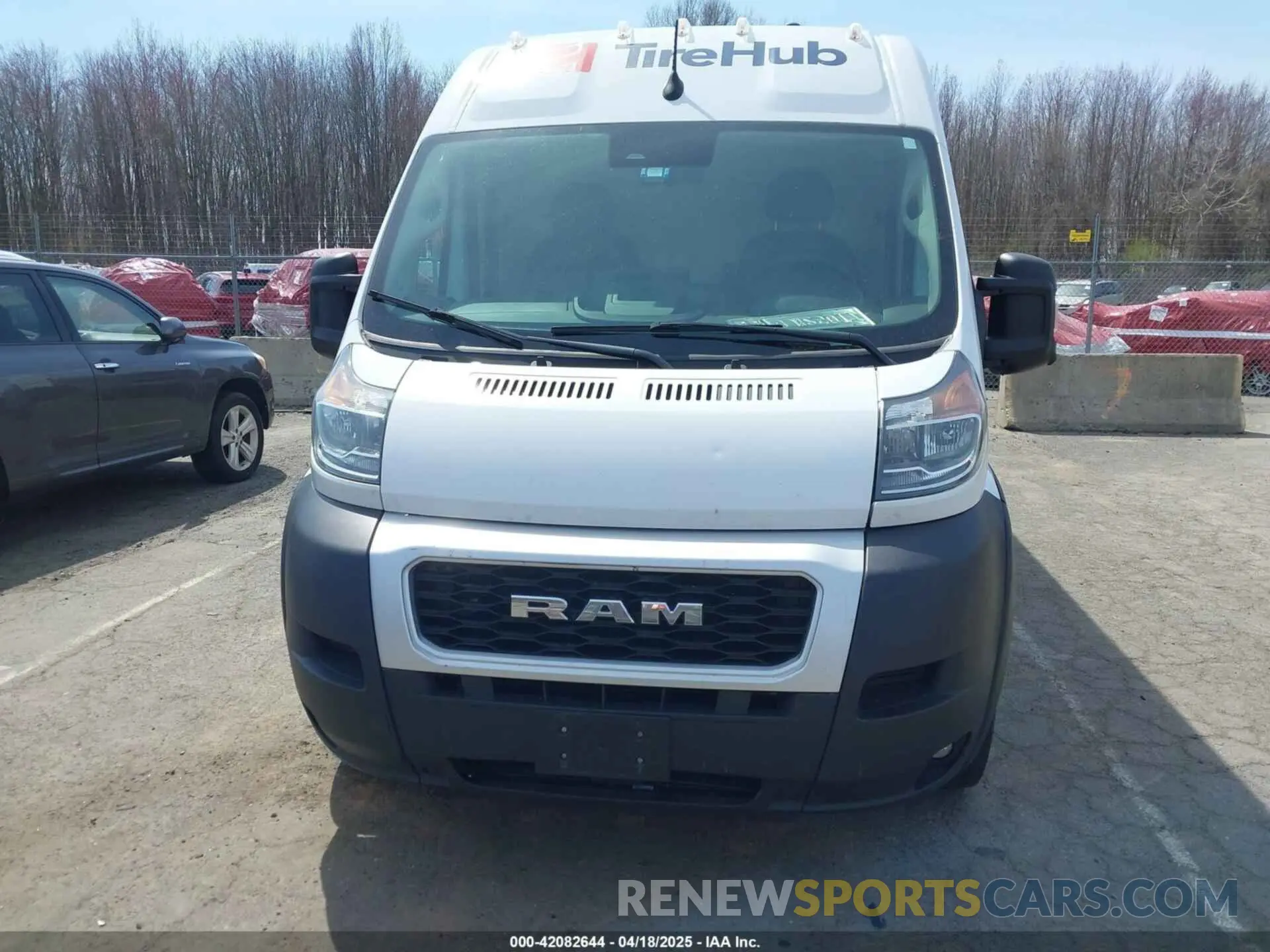 12 fotografías del automóvil dañado 3C6MRVJG4NE111866 RAM PROMASTER 3500 2022