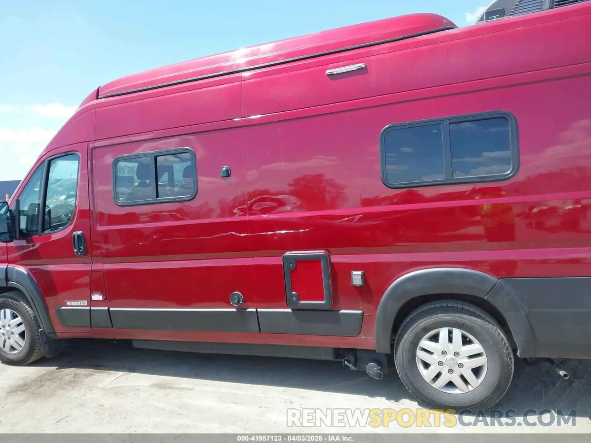 14 fotografías del automóvil dañado 3C6MRVJG7NE101669 RAM PROMASTER 3500 2022