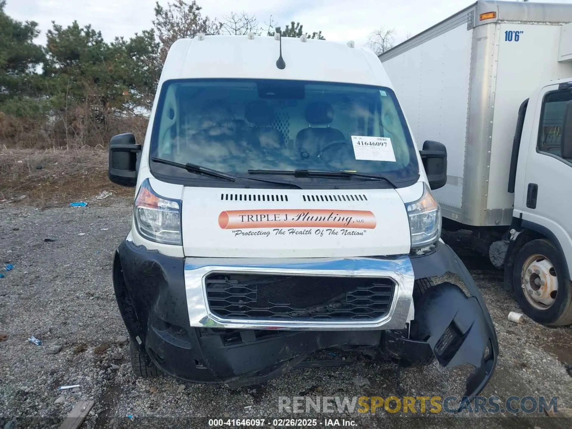 12 fotografías del automóvil dañado 3C6MRVJG9NE121583 RAM PROMASTER 3500 2022