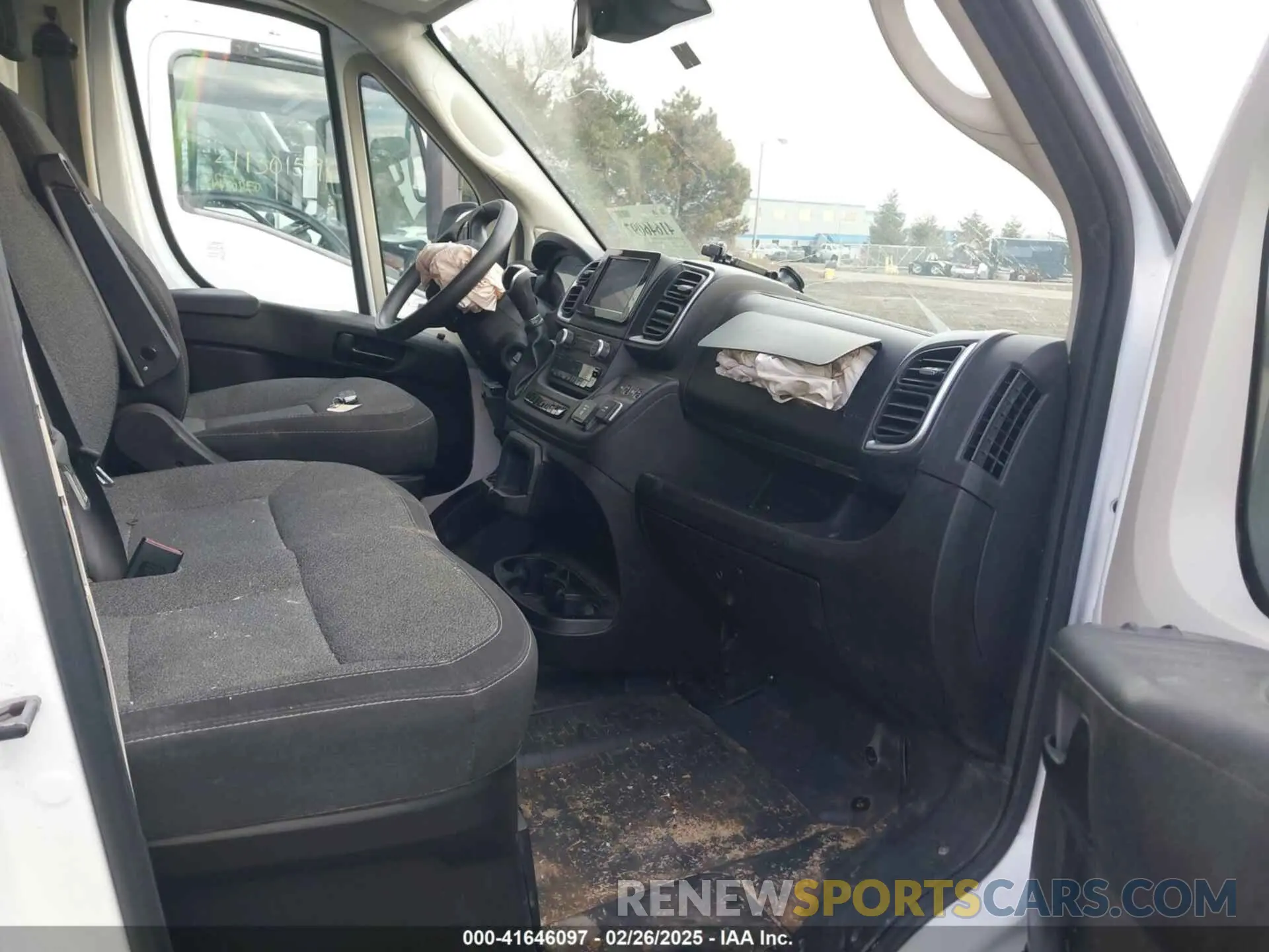 5 fotografías del automóvil dañado 3C6MRVJG9NE121583 RAM PROMASTER 3500 2022