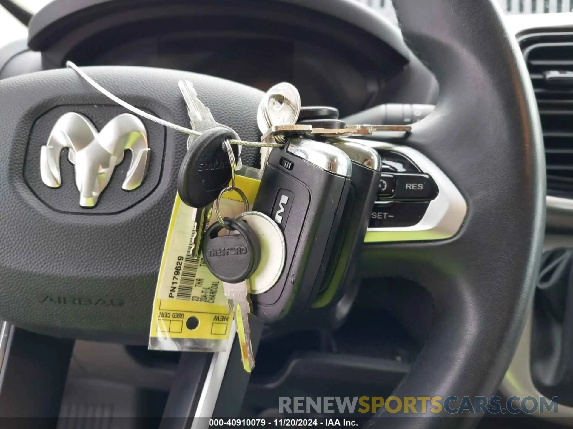 11 fotografías del automóvil dañado 3C6MRVUG2NE101722 RAM PROMASTER 3500 2022
