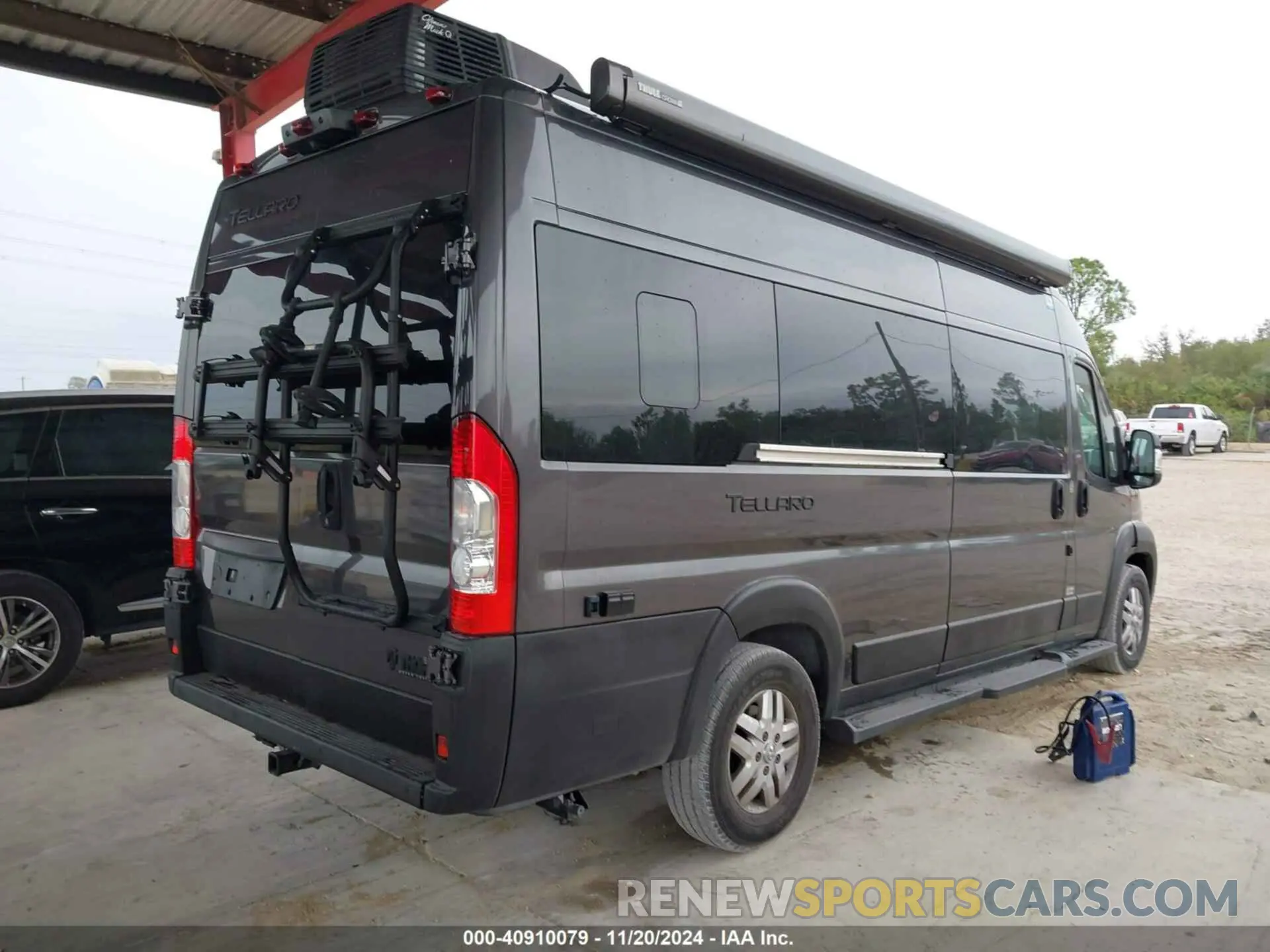 4 fotografías del automóvil dañado 3C6MRVUG2NE101722 RAM PROMASTER 3500 2022