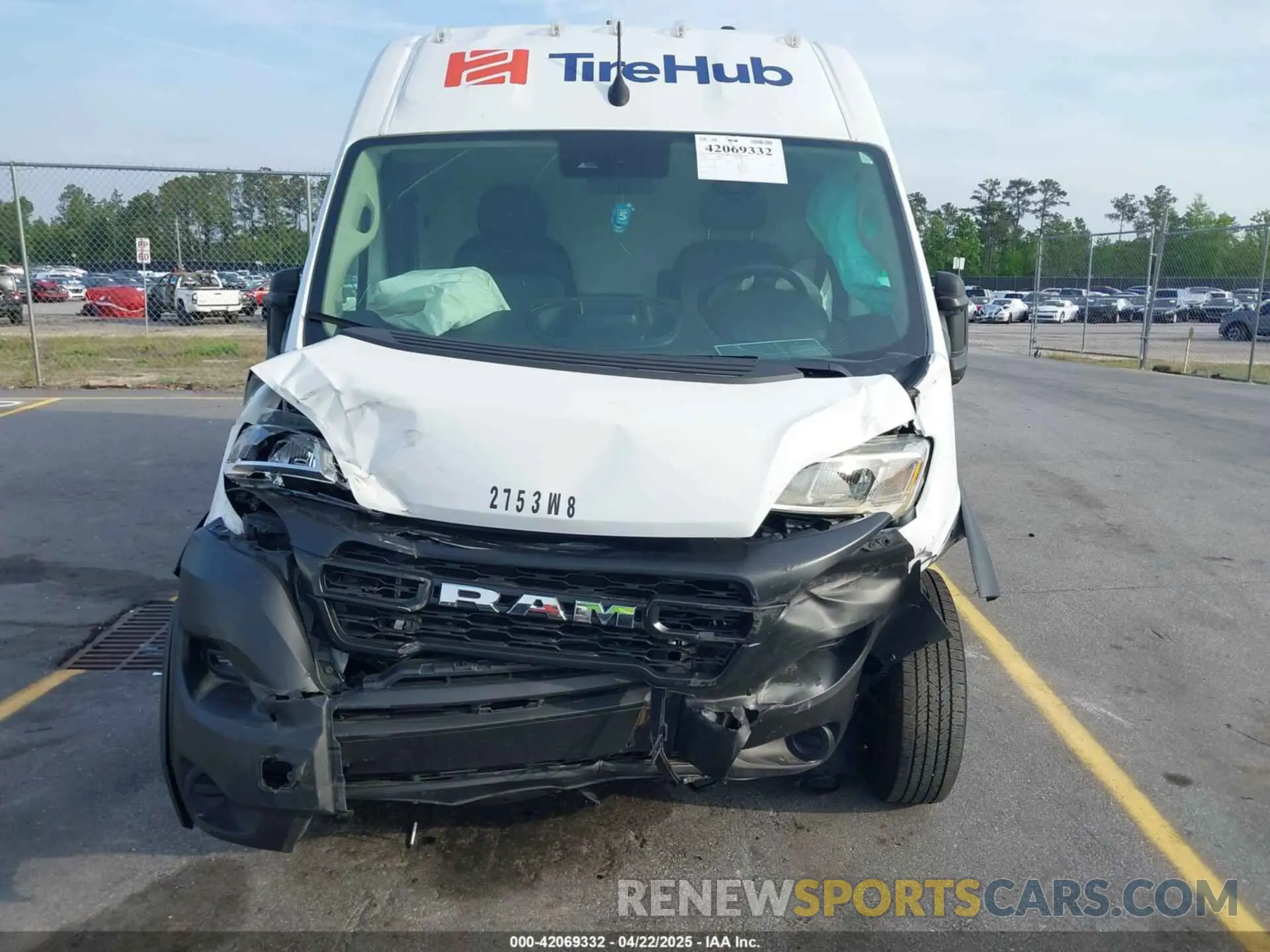 13 fotografías del automóvil dañado 3C6MRVHG7PE509176 RAM PROMASTER 3500 2023