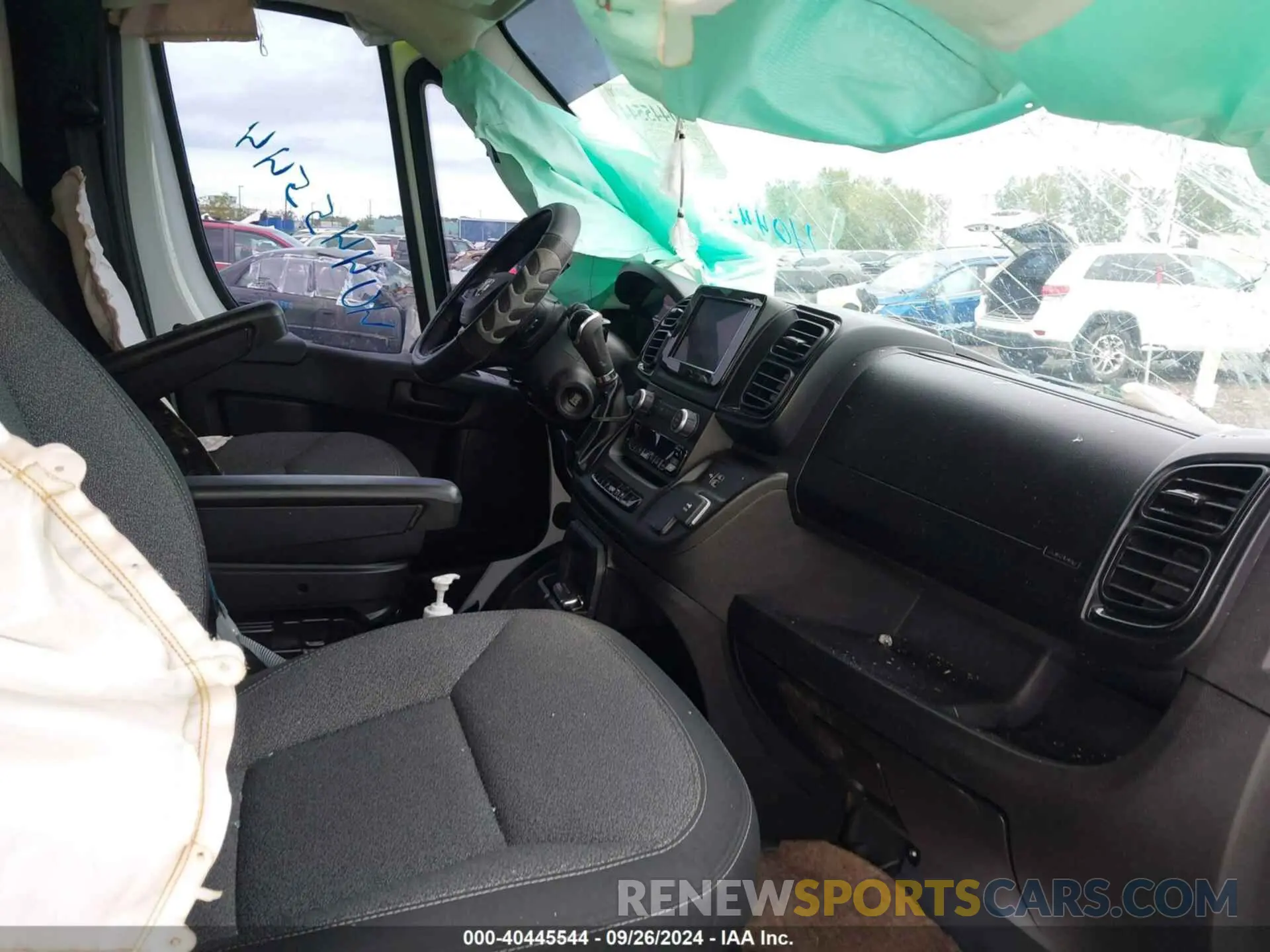 5 fotografías del automóvil dañado 3C6MRVJG5PE511969 RAM PROMASTER 3500 2023