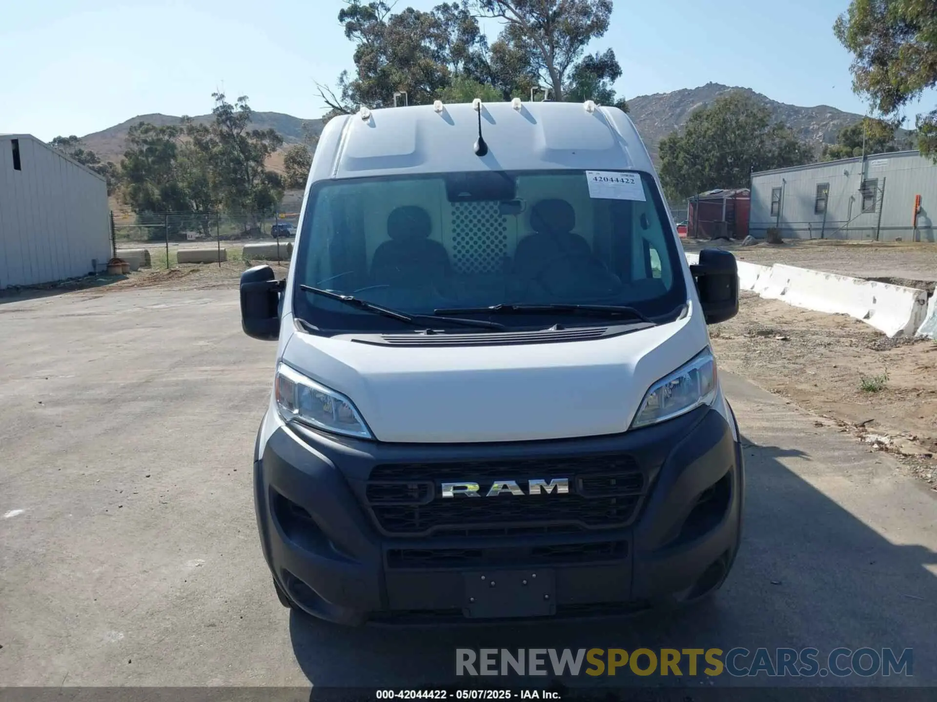 12 fotografías del automóvil dañado 3C6MRVJG7PE536680 RAM PROMASTER 3500 2023