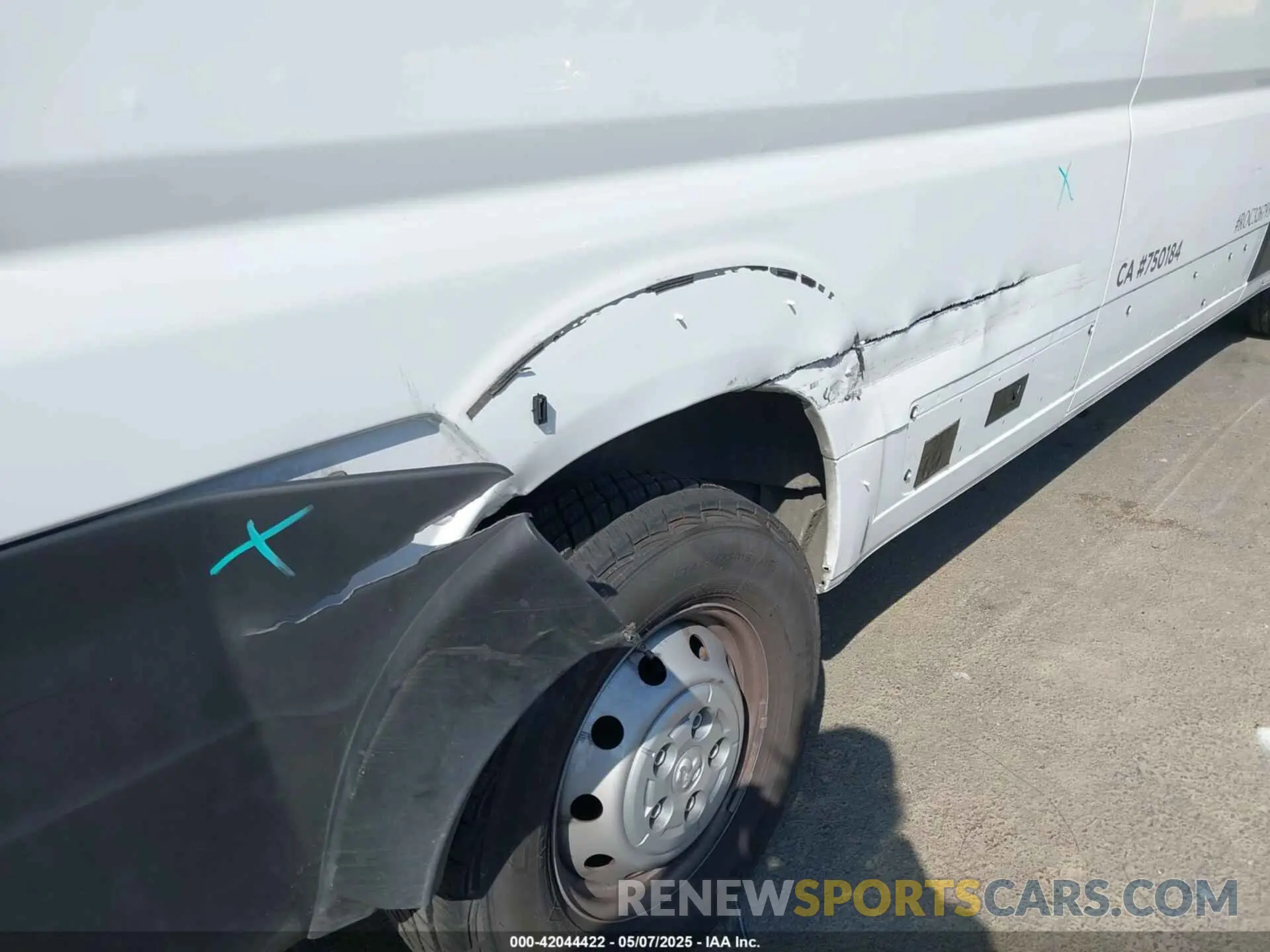 17 fotografías del automóvil dañado 3C6MRVJG7PE536680 RAM PROMASTER 3500 2023