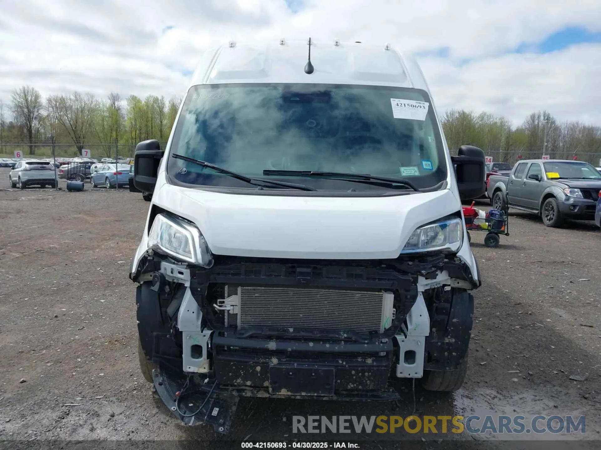 13 fotografías del automóvil dañado 3C6MRVJG3SE504821 RAM PROMASTER 3500 2025