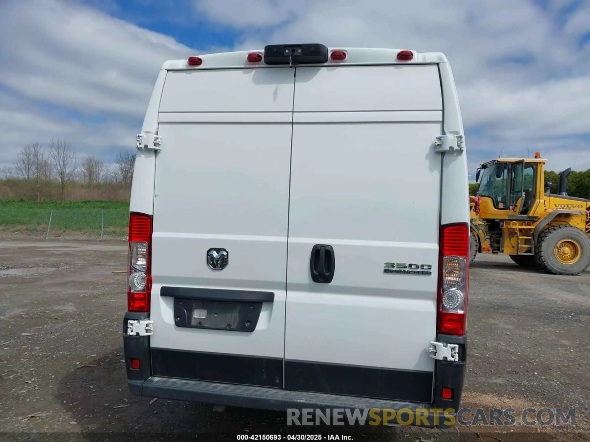 17 fotografías del automóvil dañado 3C6MRVJG3SE504821 RAM PROMASTER 3500 2025