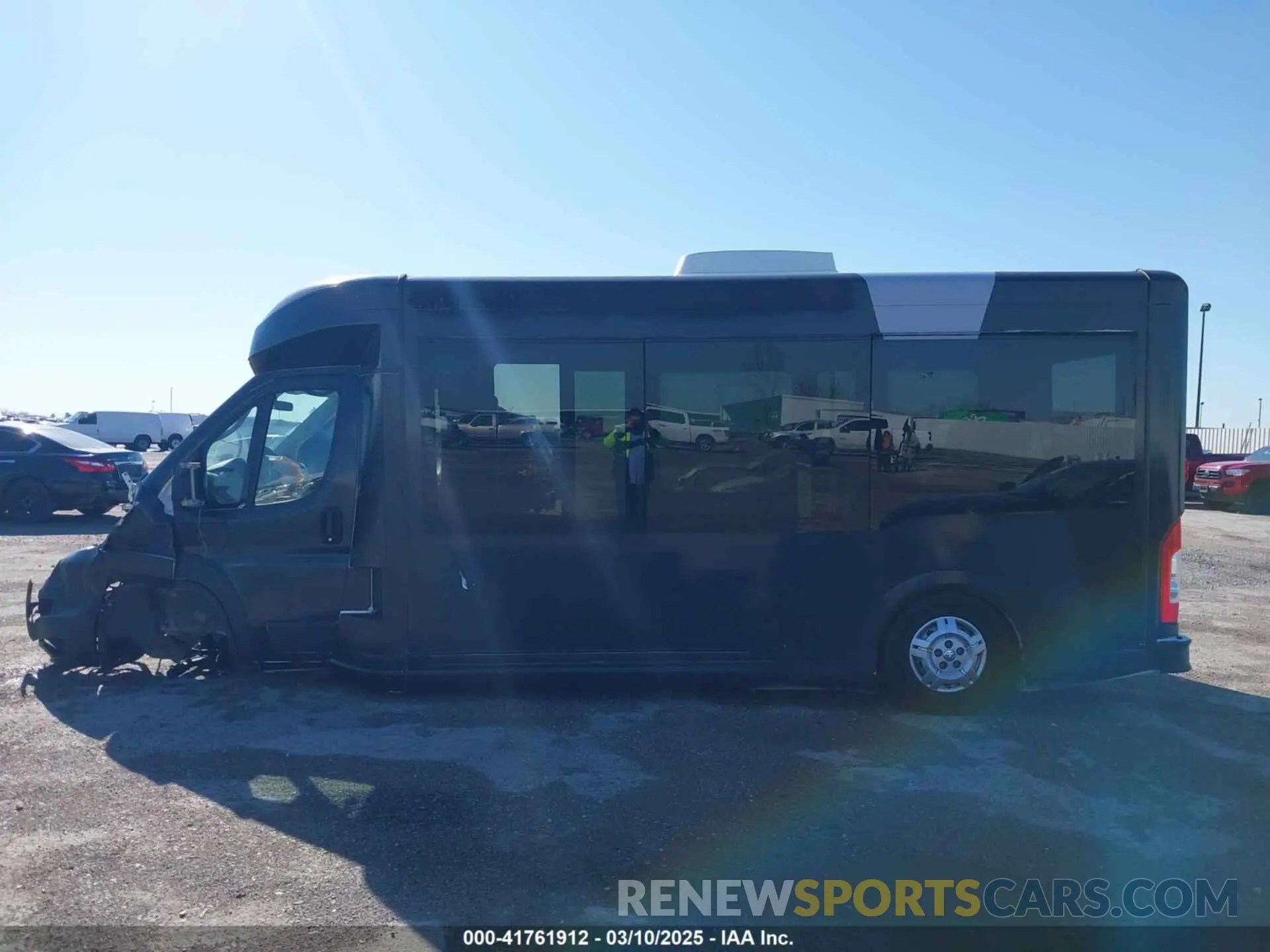 14 fotografías del automóvil dañado 3C7WRVLG9ME538900 RAM PROMASTER 3500 CUTAWAY 2021