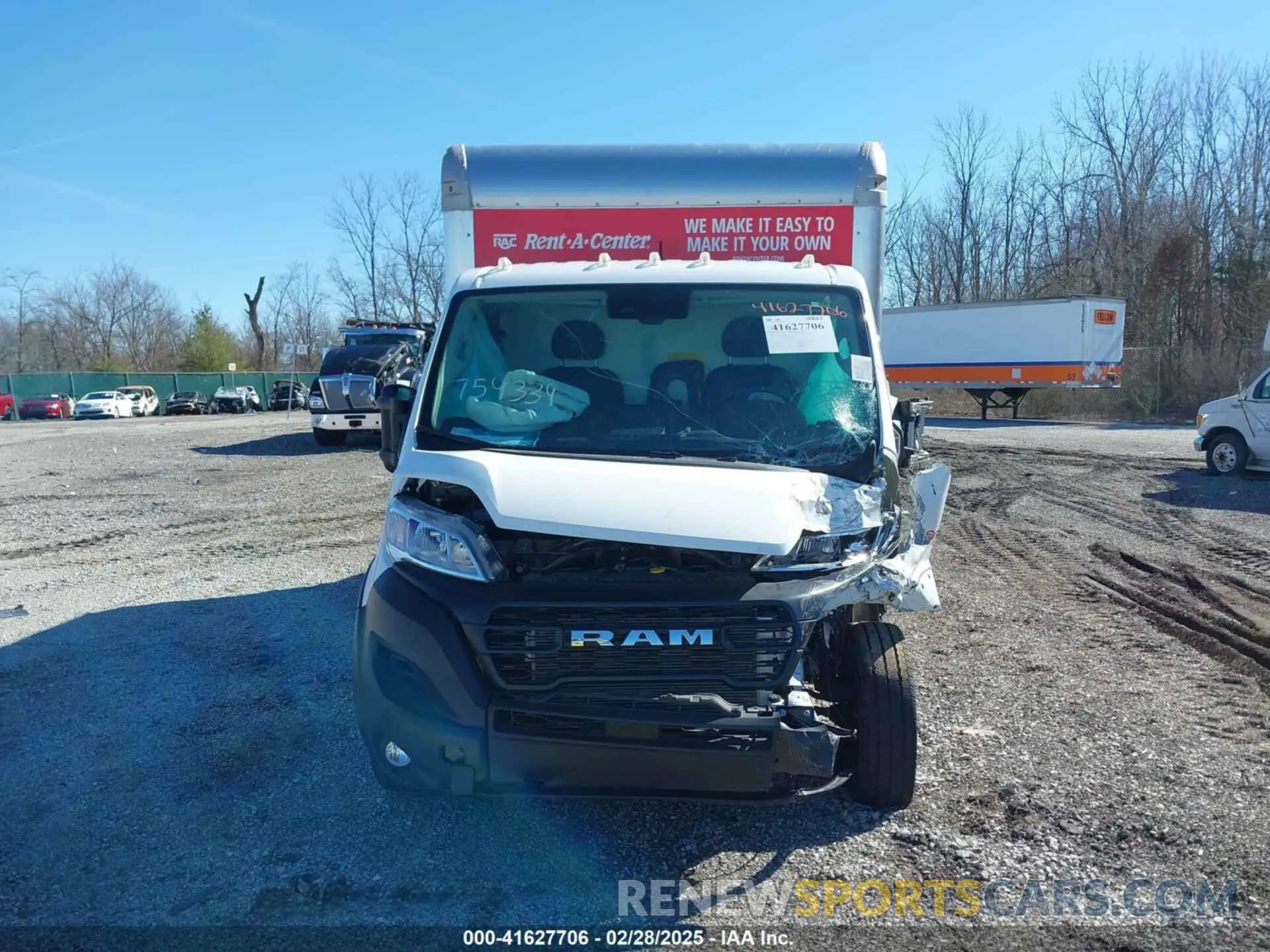 13 fotografías del automóvil dañado 3C7WRVLG7PE581636 RAM PROMASTER 3500 CUTAWAY 2023