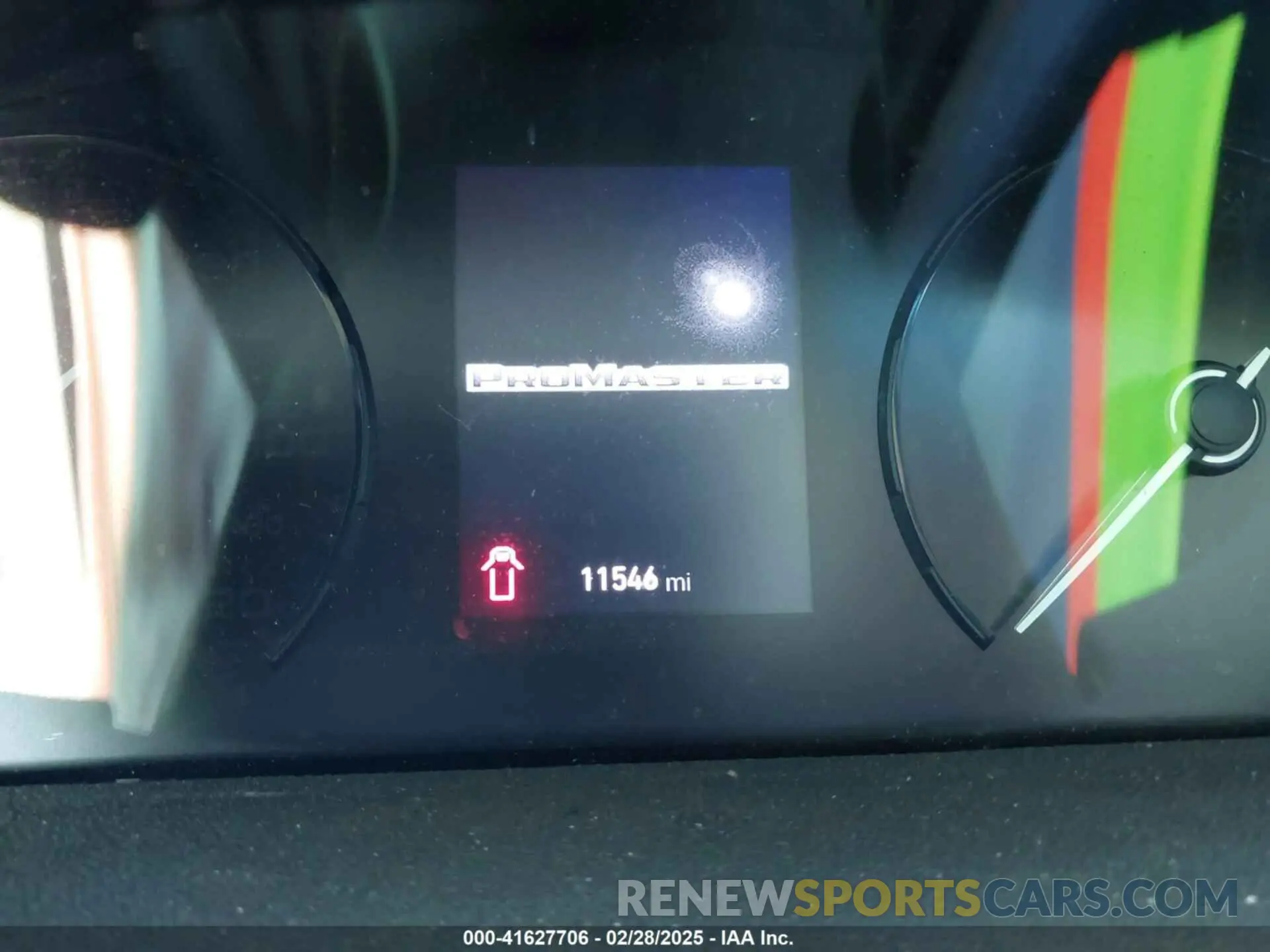 5 fotografías del automóvil dañado 3C7WRVLG7PE581636 RAM PROMASTER 3500 CUTAWAY 2023