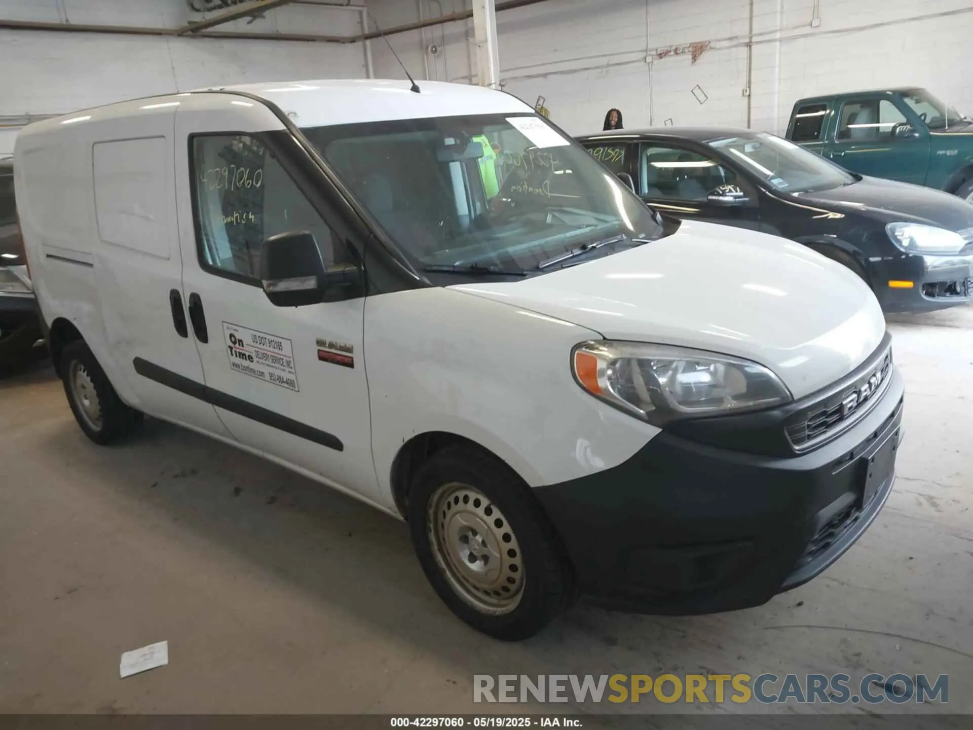 1 fotografías del automóvil dañado ZFBHRFAB0K6N94278 RAM PROMASTER CITY 2019