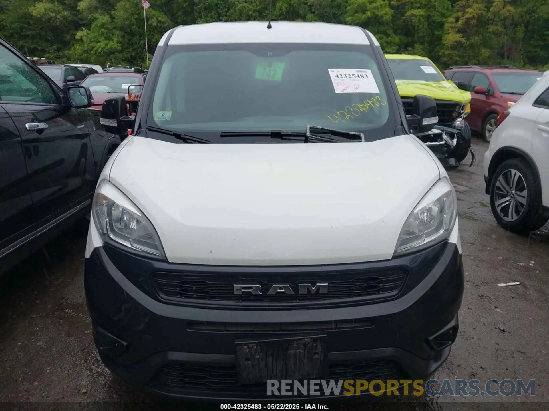 12 fotografías del automóvil dañado ZFBHRFAB7K6L94837 RAM PROMASTER CITY 2019