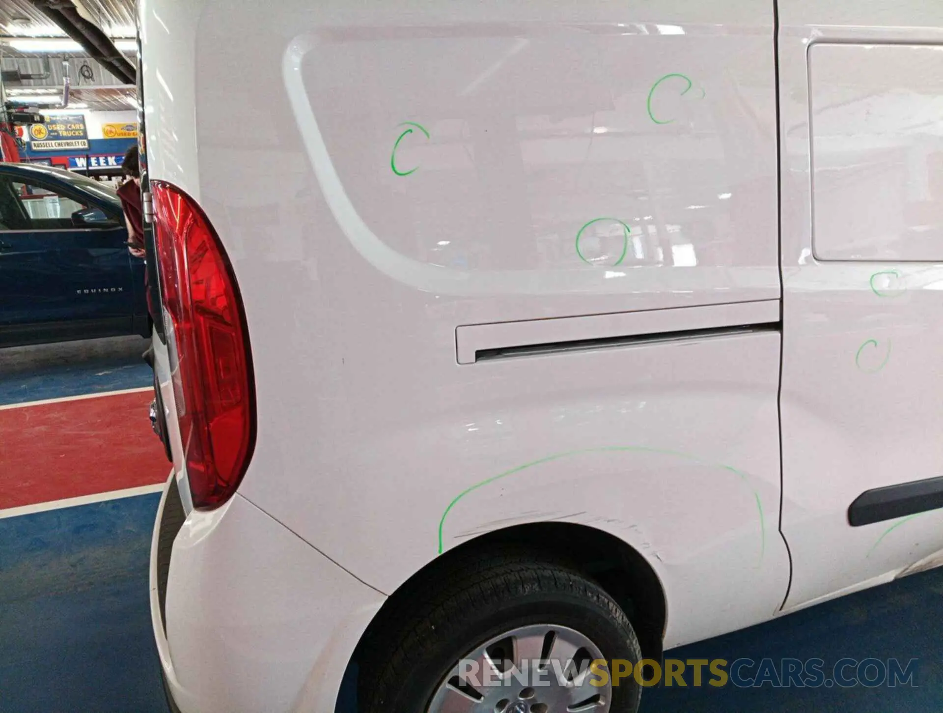 6 fotografías del automóvil dañado ZFBHRFBB1K6N11861 RAM PROMASTER CITY 2019