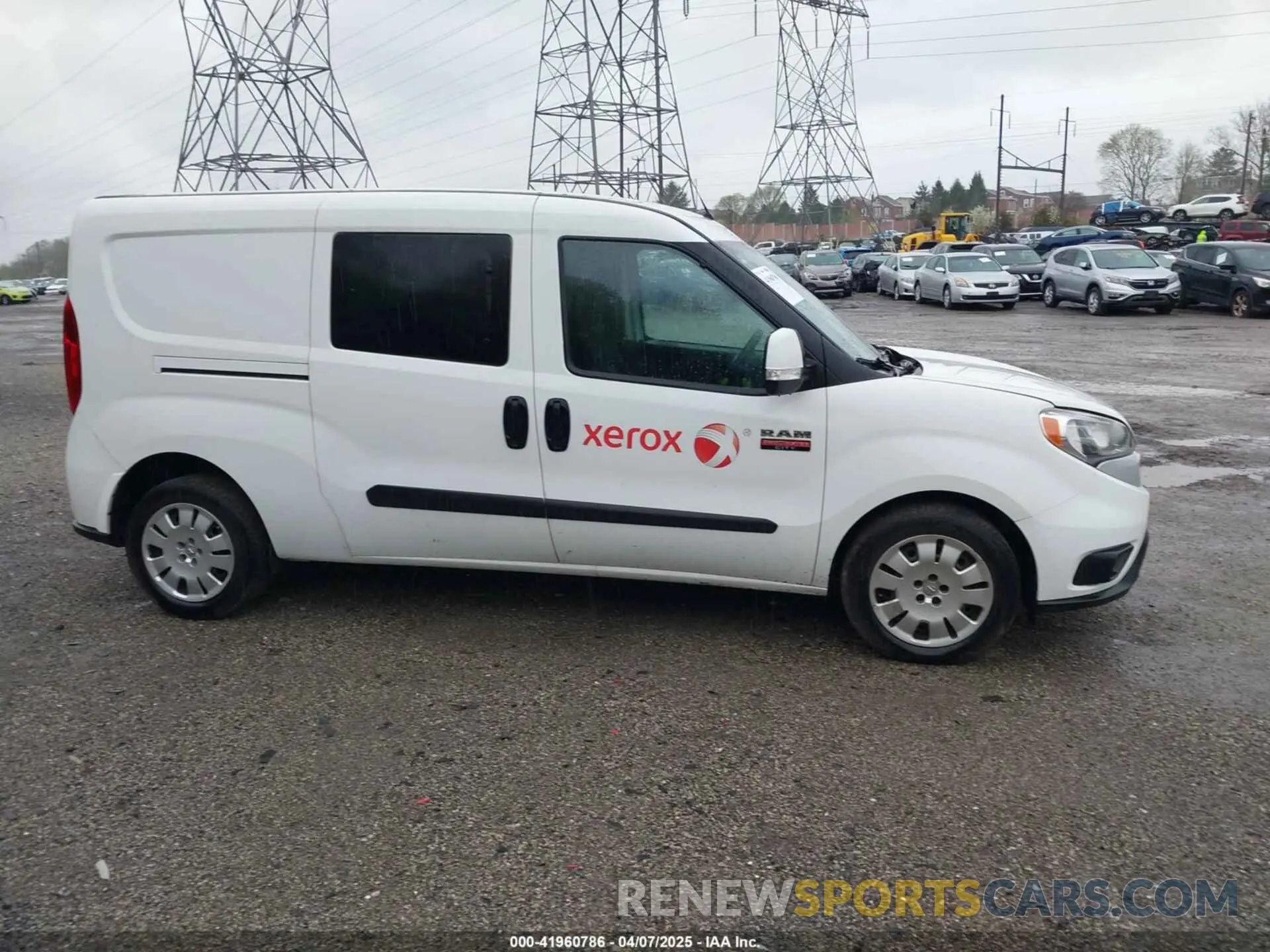 14 fotografías del automóvil dañado ZFBHRFBB2K6M00638 RAM PROMASTER CITY 2019