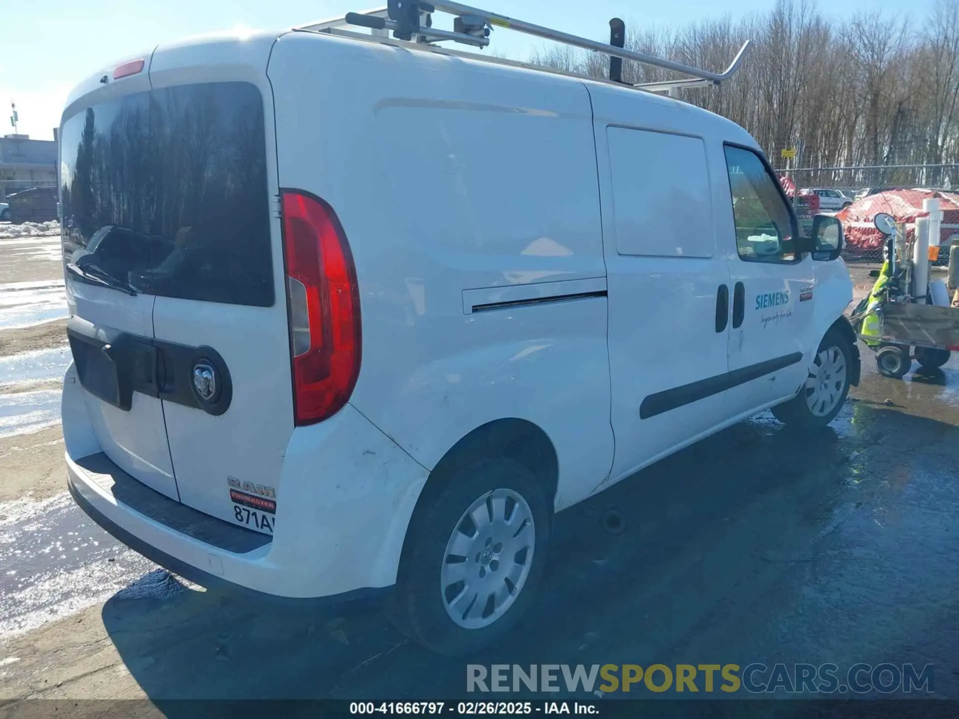 4 fotografías del automóvil dañado ZFBHRFBB2K6N02084 RAM PROMASTER CITY 2019