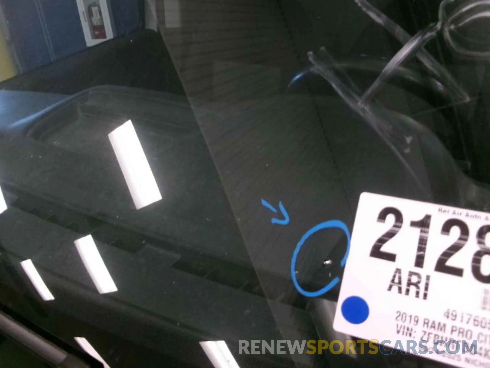 10 fotografías del automóvil dañado ZFBHRFBB4K6M29980 RAM PROMASTER CITY 2019