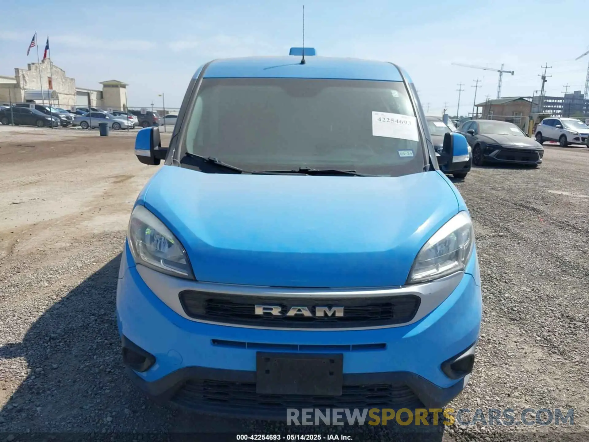 11 fotografías del automóvil dañado ZFBHRFBB6K6M46344 RAM PROMASTER CITY 2019