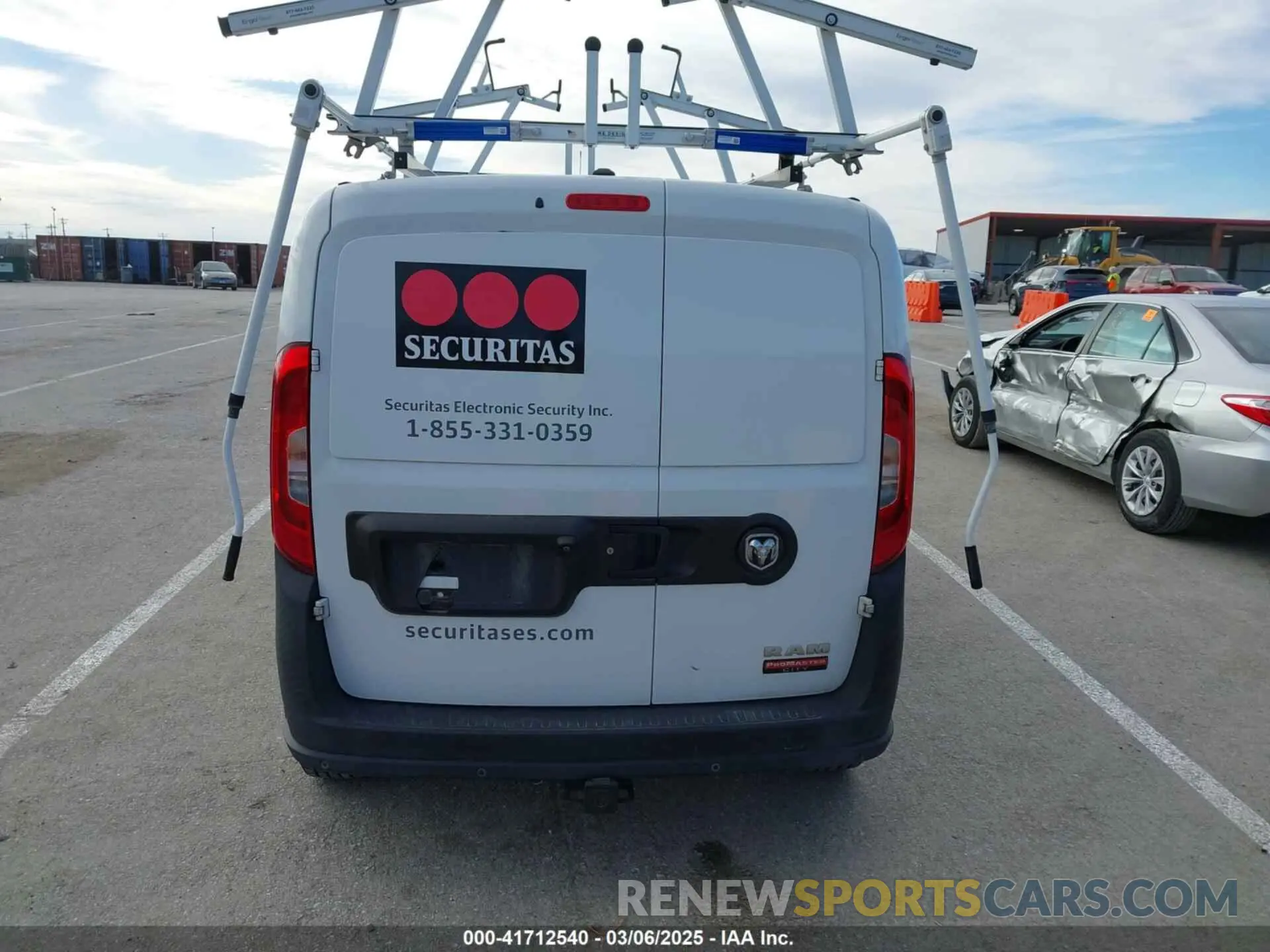 16 fotografías del automóvil dañado ZFBHRFAB1L6P55139 RAM PROMASTER CITY 2020