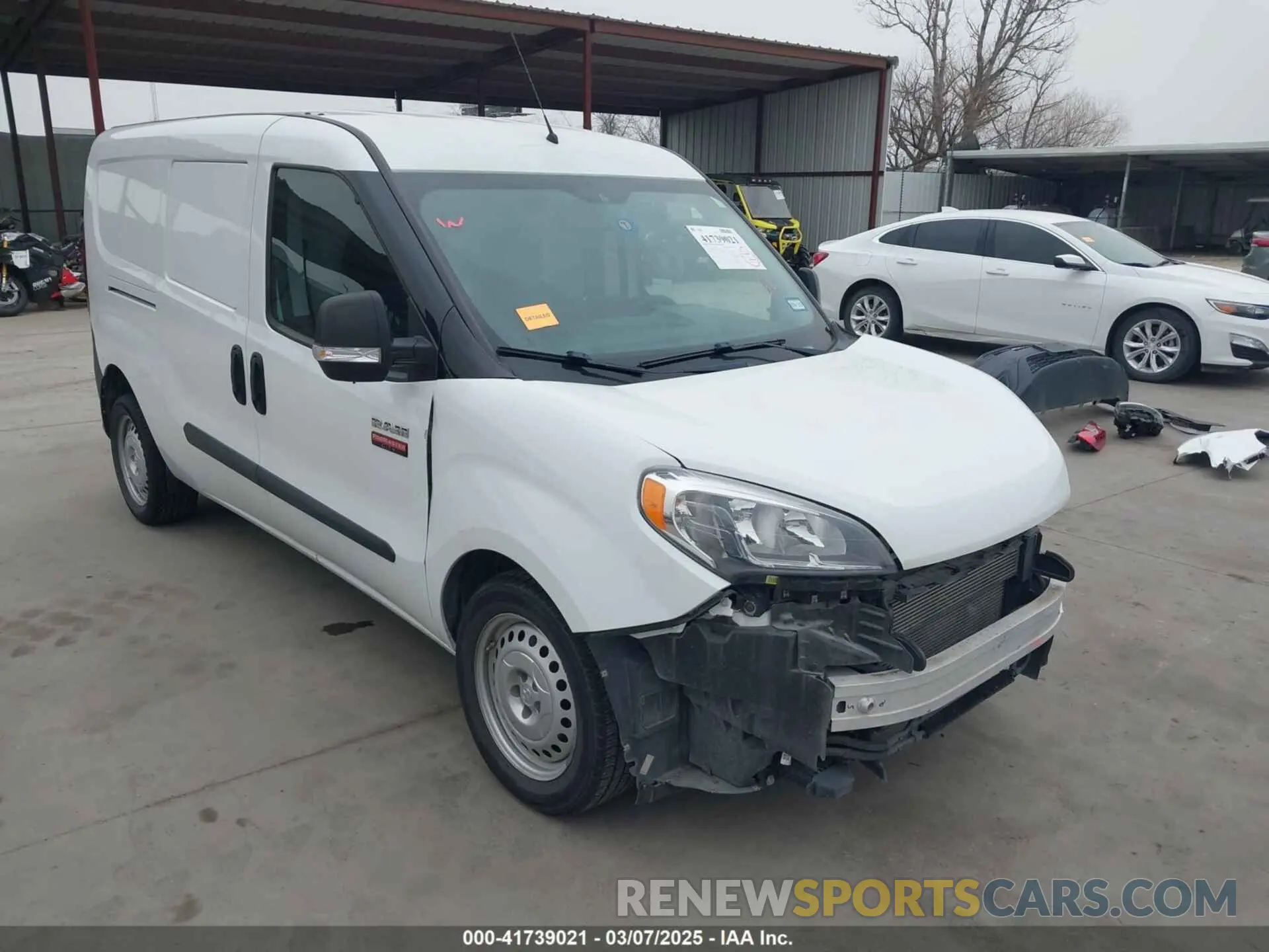 1 fotografías del automóvil dañado ZFBHRFAB2L6P38513 RAM PROMASTER CITY 2020