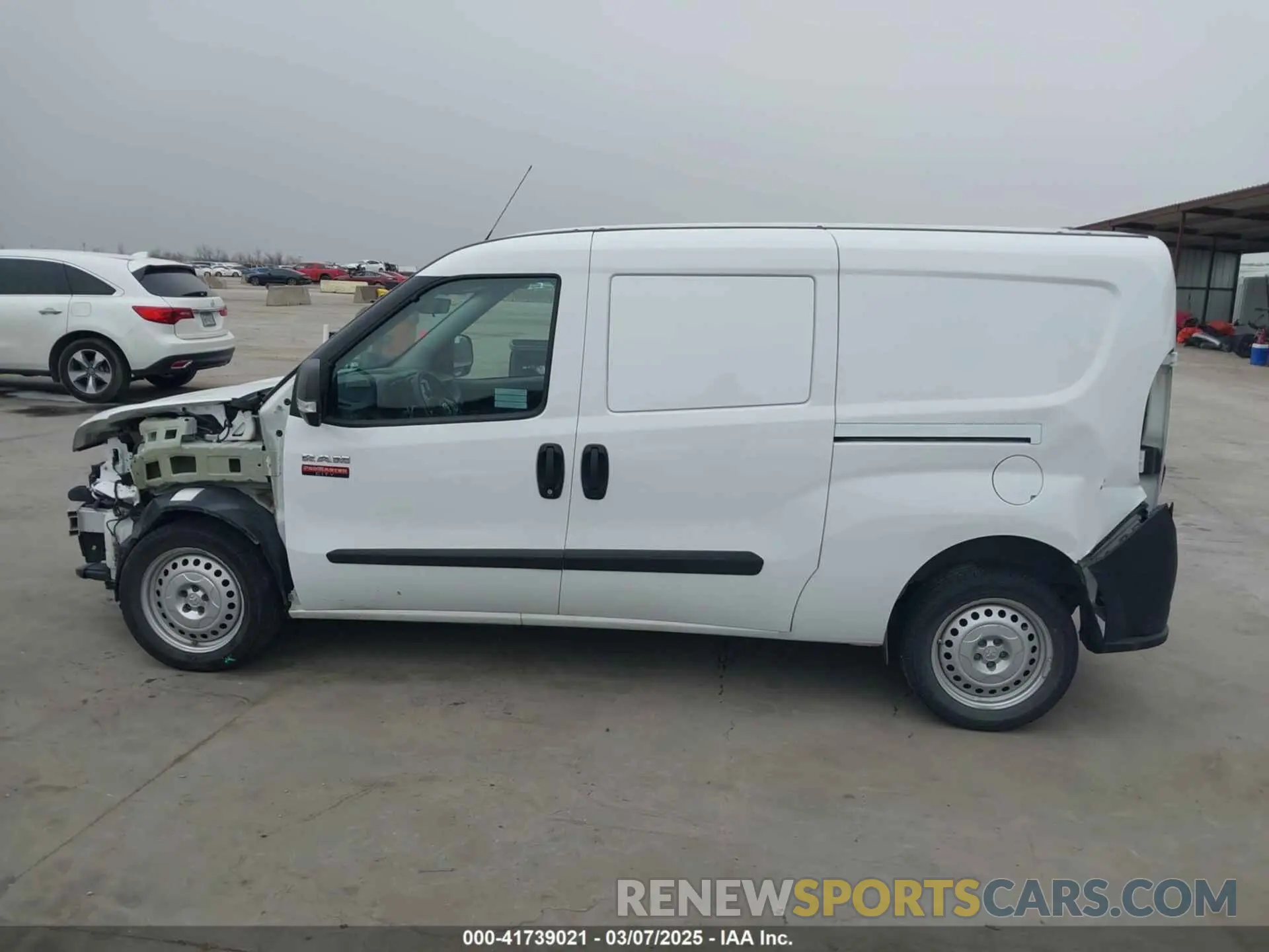 15 fotografías del automóvil dañado ZFBHRFAB2L6P38513 RAM PROMASTER CITY 2020