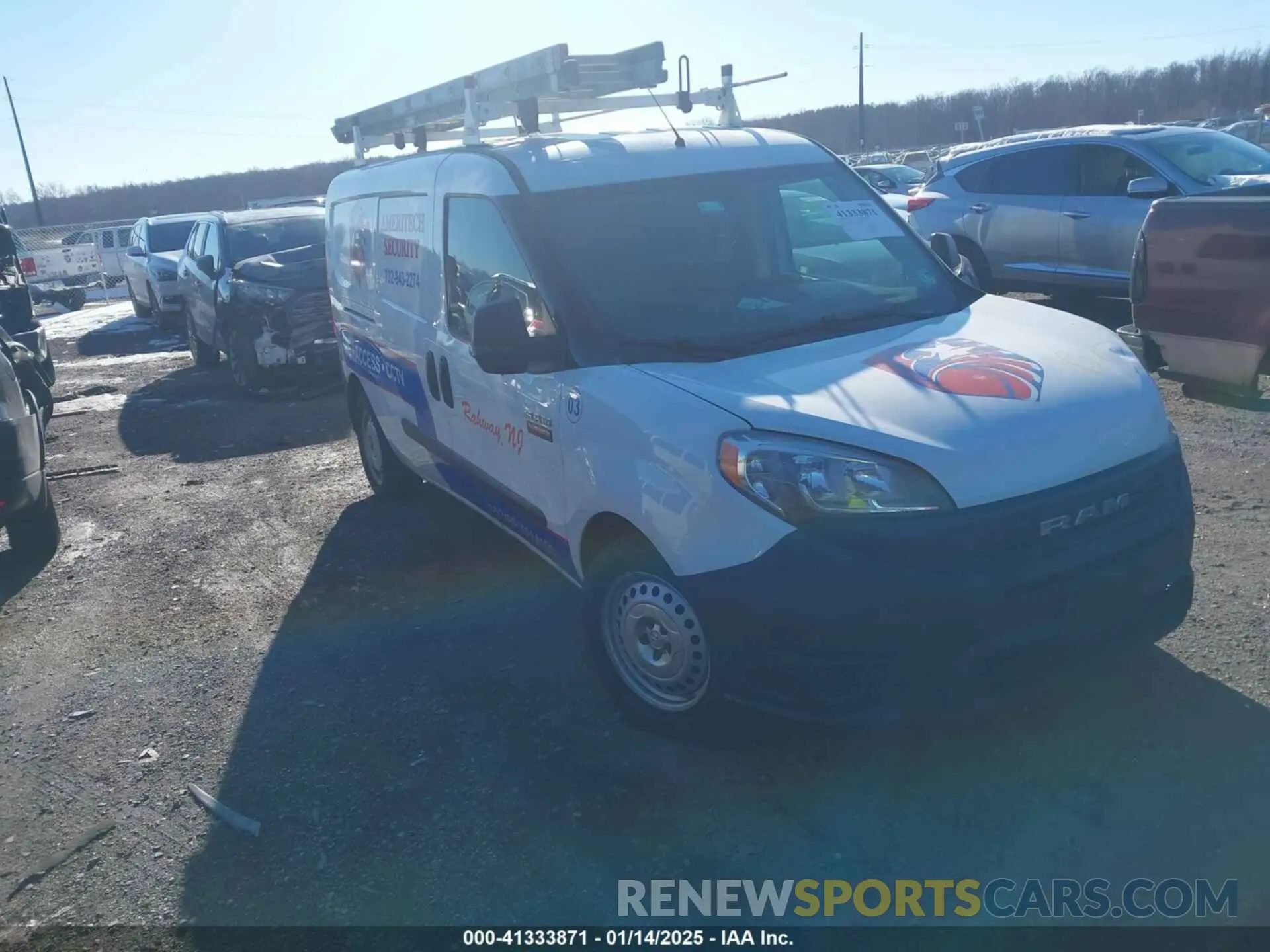 1 fotografías del automóvil dañado ZFBHRFAB4L6P36763 RAM PROMASTER CITY 2020