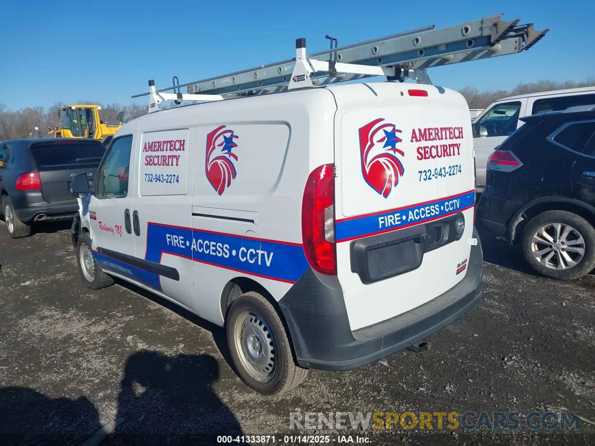 14 fotografías del automóvil dañado ZFBHRFAB4L6P36763 RAM PROMASTER CITY 2020