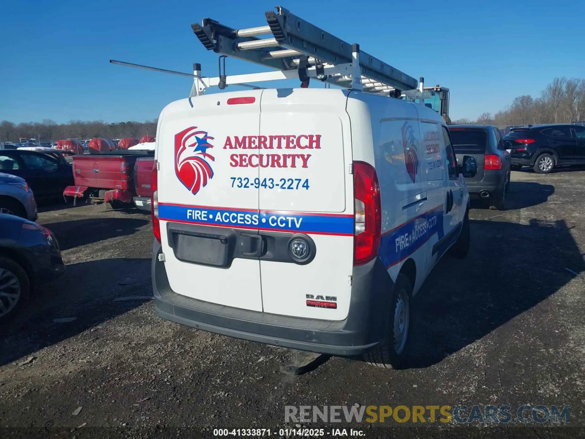 16 fotografías del automóvil dañado ZFBHRFAB4L6P36763 RAM PROMASTER CITY 2020