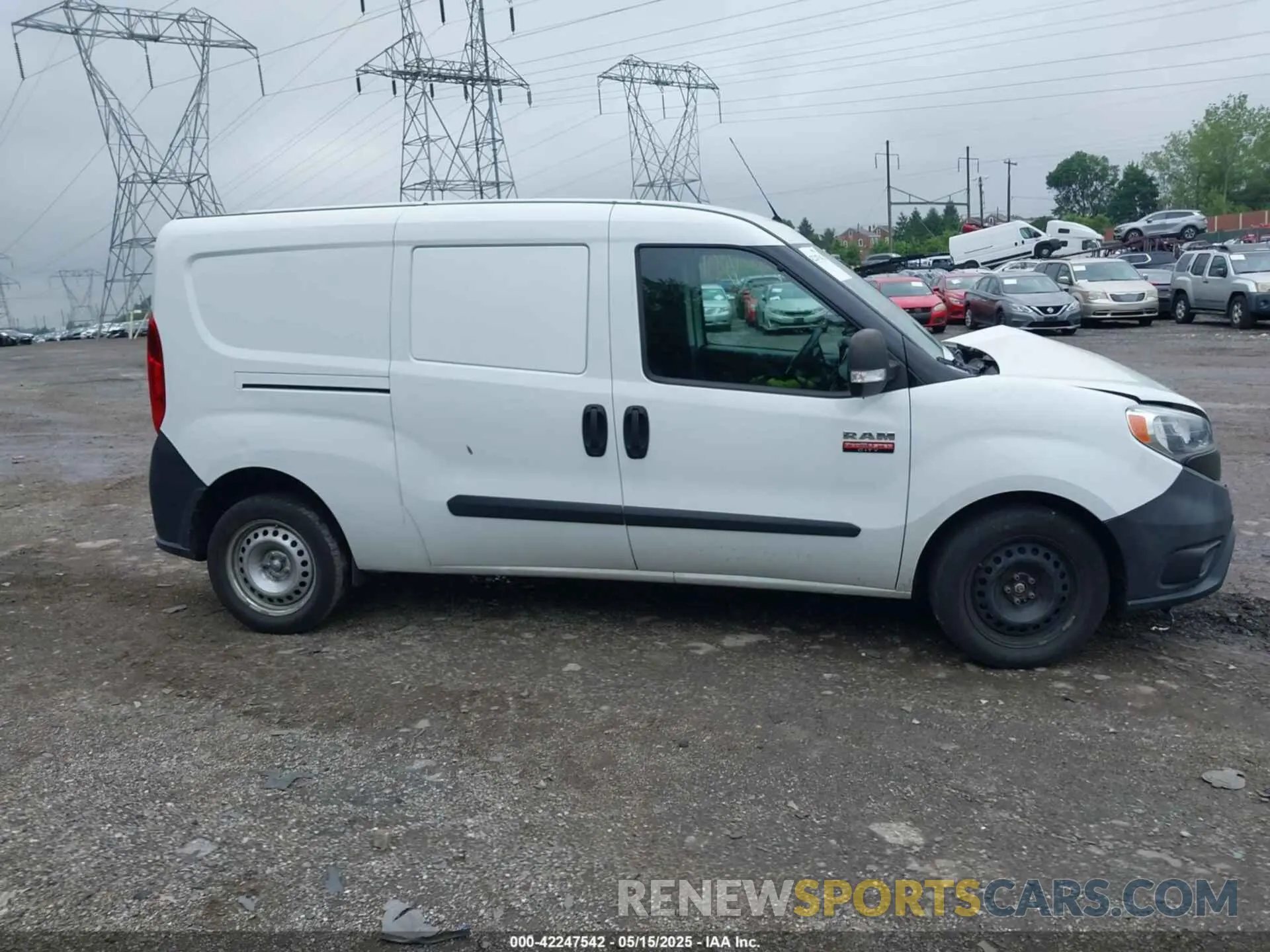 14 fotografías del automóvil dañado ZFBHRFAB7L6R53319 RAM PROMASTER CITY 2020